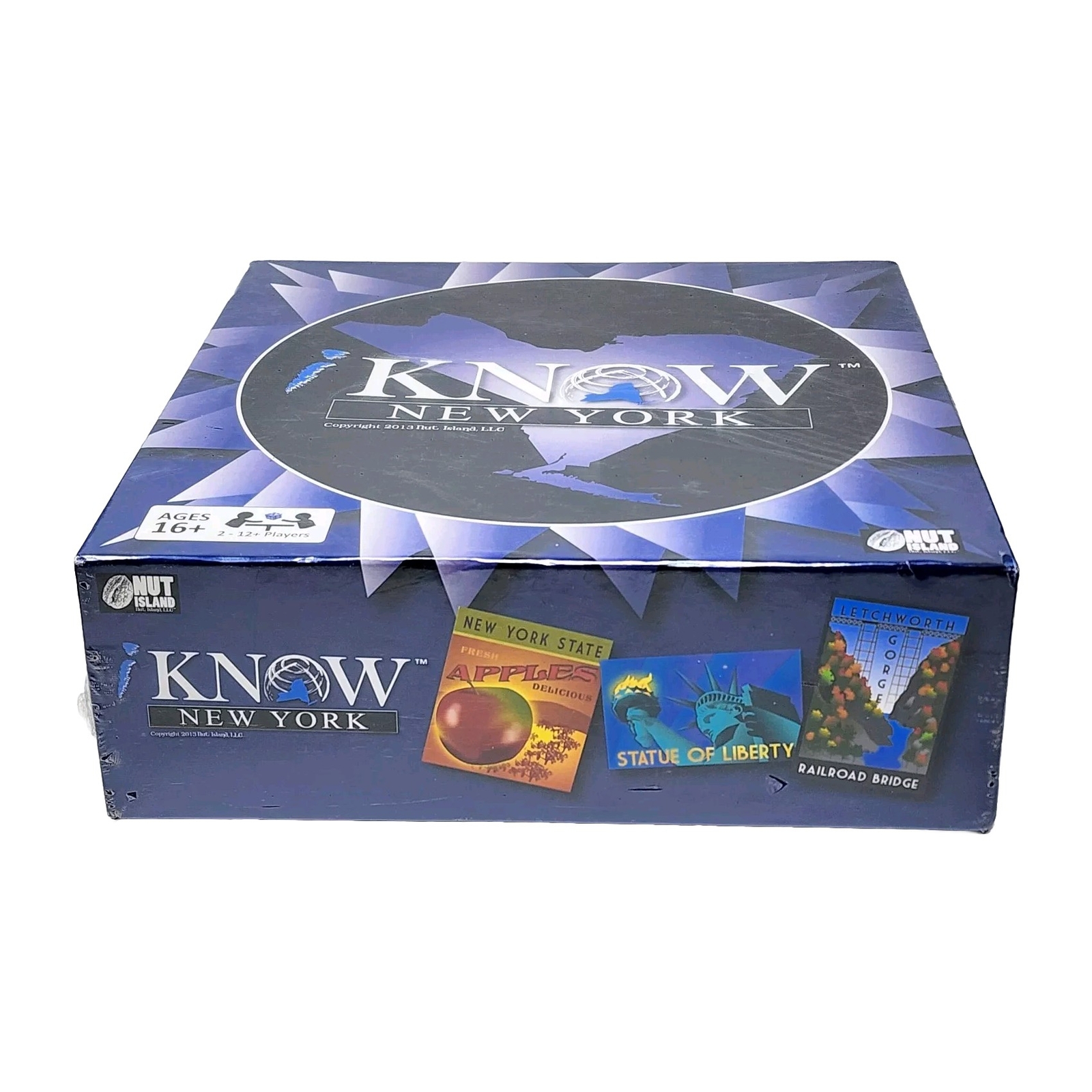 I KNOW NEW YORK Board Game TRIVIA Multiplayer 2 to 12+ PLAYERS Party SEALED NEW