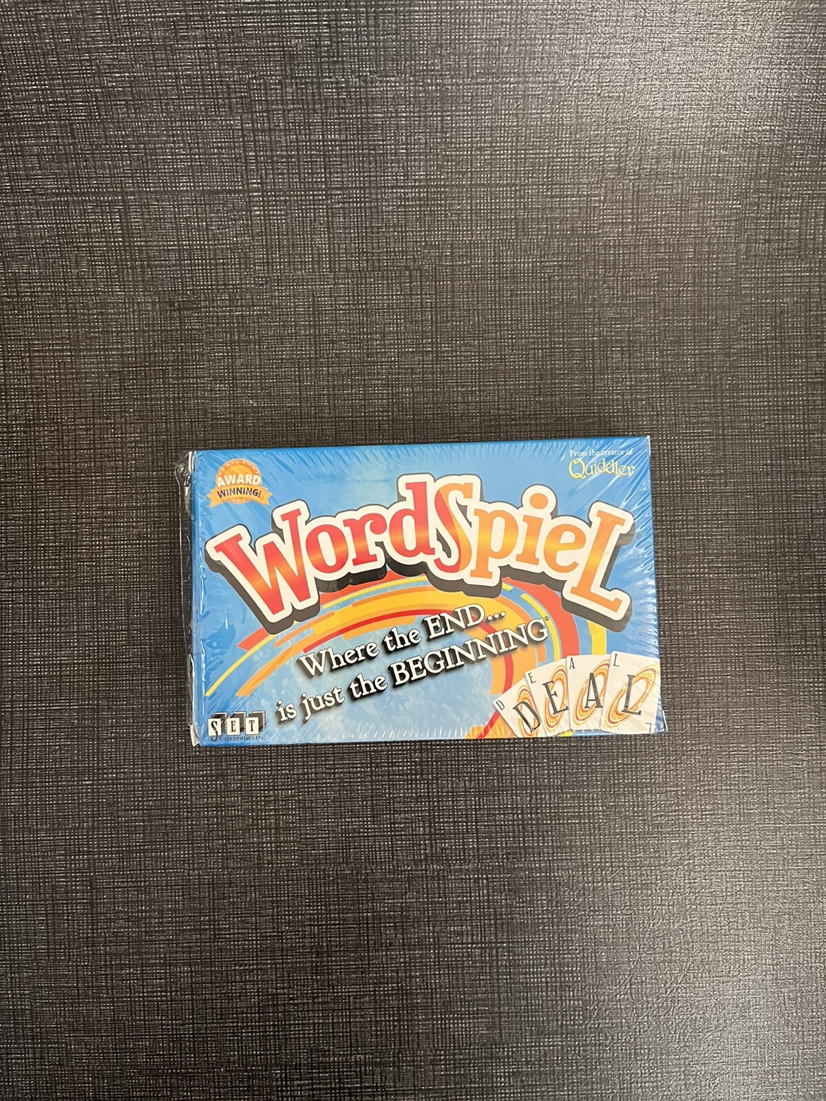 WordSpiel: A Simple Yet Dynamic Word Card Game For 2-6 Players (Age: 8+)