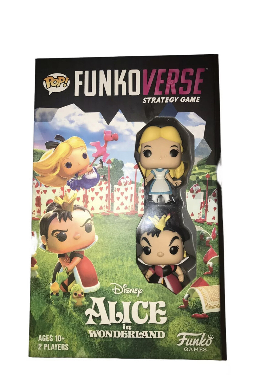 Funkoverse 2021 Alice In Wonderland Disney Strategy Game CHASE FUNKO POP RARE