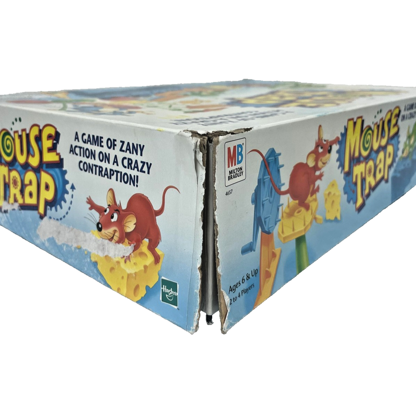 Vintage 1999 Mousetrap Milton Bradley Board Game Boxed Complete Kids 6+