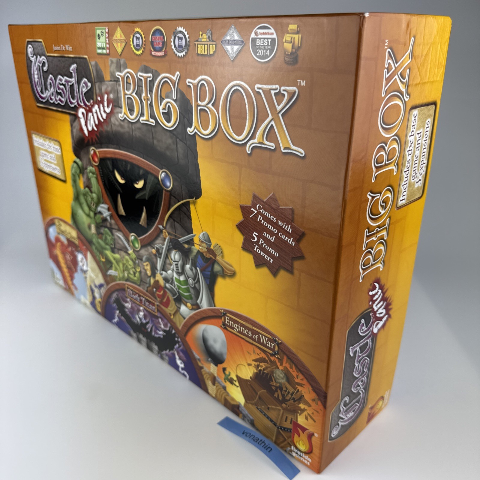 Castle Panic Big Box Game 2019 Includes Base Game And 3 Expansions – Complete
