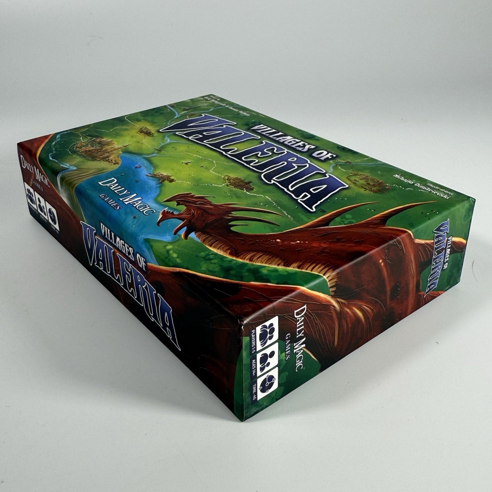 Villages of Valeria Card Game by Daily Magic Games Open box Cards Sealed Unused