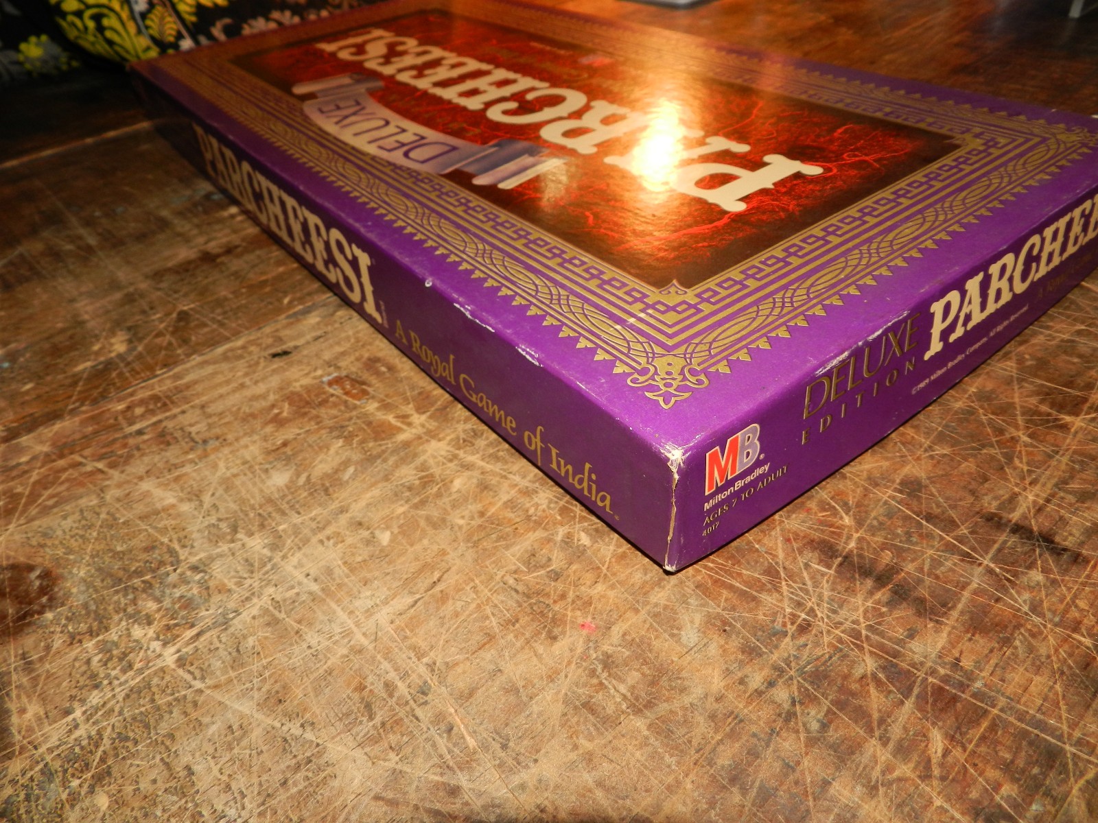 Milton Bradley Parcheesi Board Game 2-4 Players (4037) Complete!!
