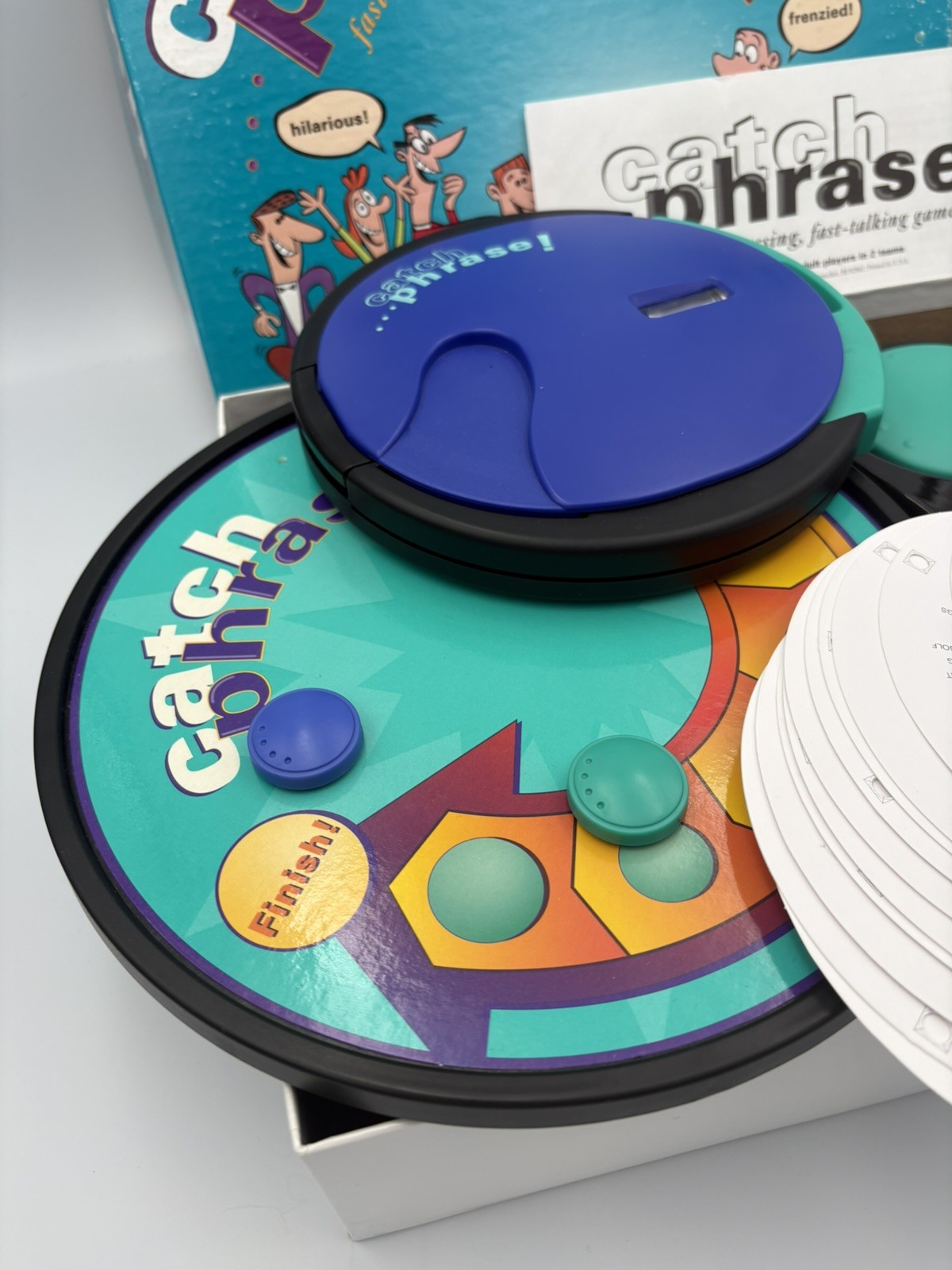 SUPER CLEAN COMPLETE Original Catch Phrase Board Game Vintage 1994 Works