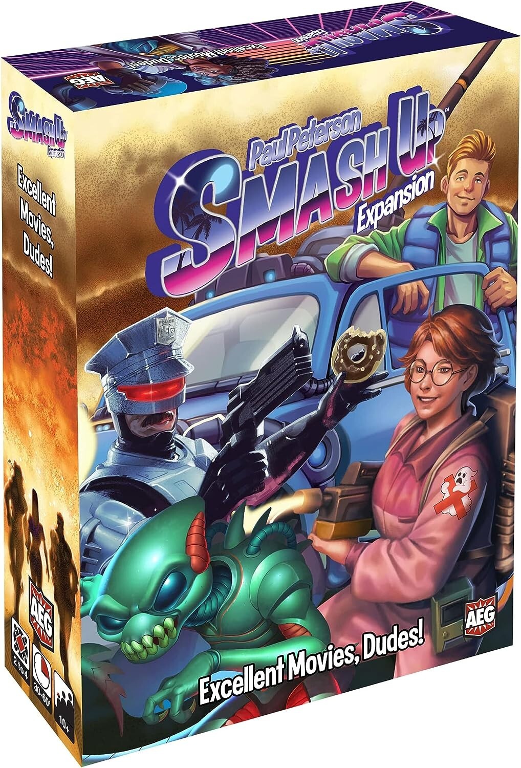 Smash Up Excellent Movies Dudes! Set Expansion Deck Building Card Game AEG 5519