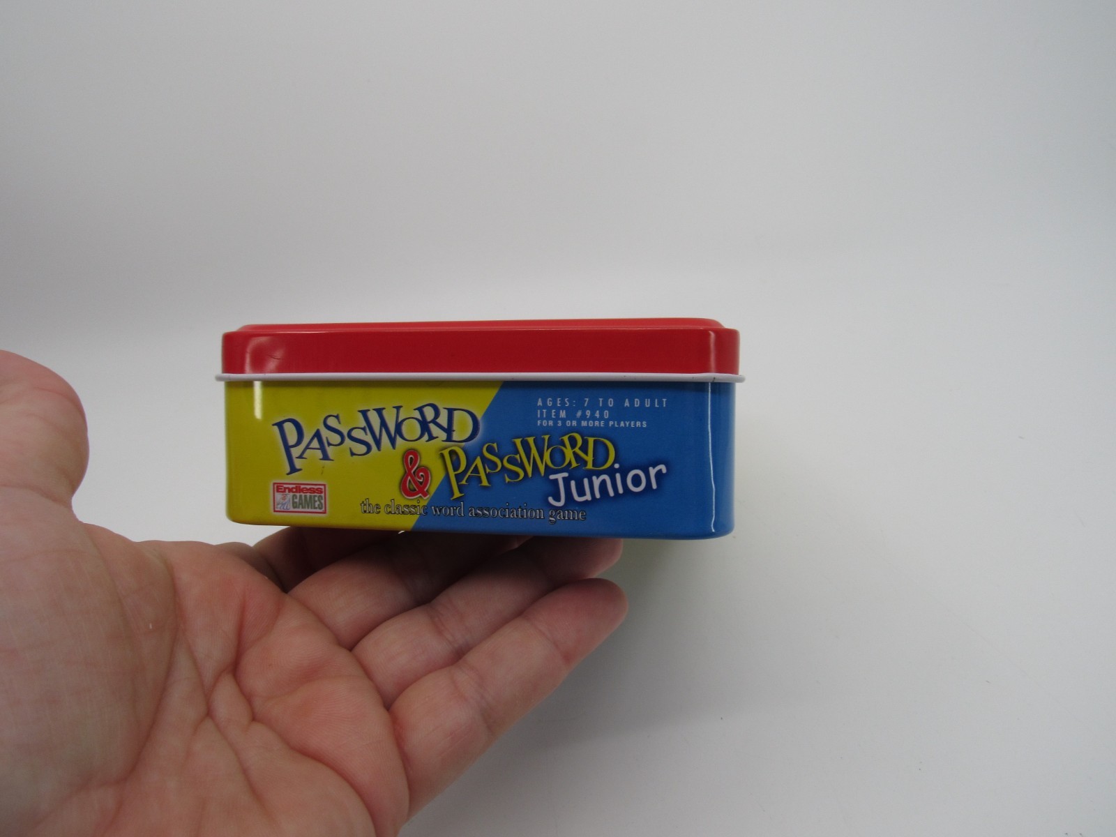 Password & Junior Combo Tin Board Game Word Association Endless Games Complete