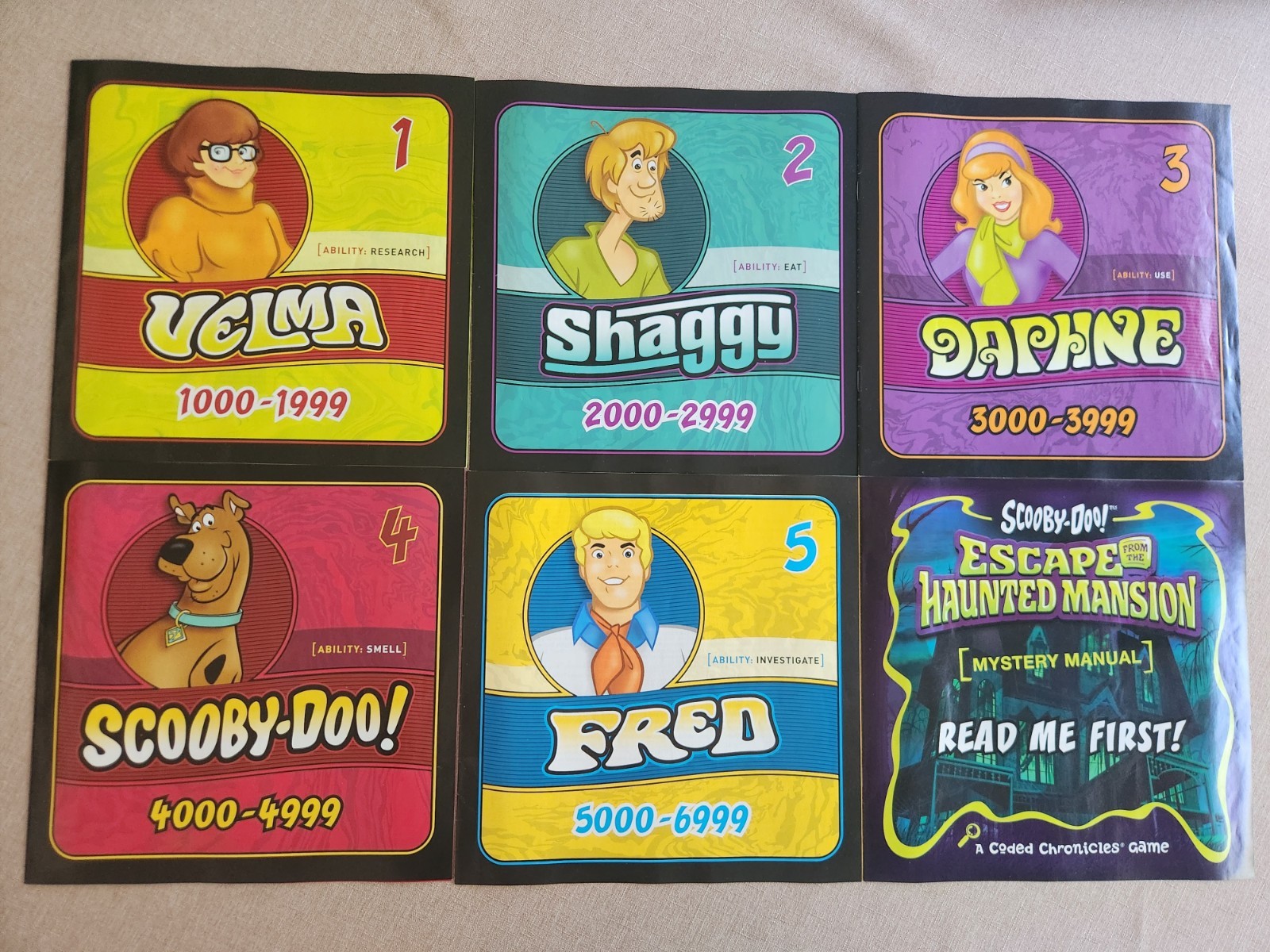 Scooby-Doo Escape from the Haunted Mansion Board Game 2020 The Op Games