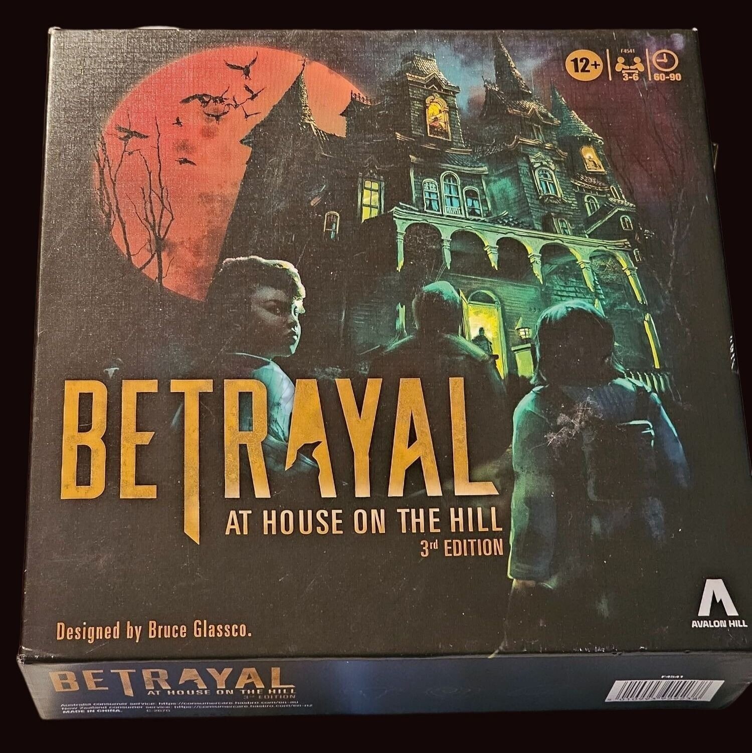 Betrayal at the House on the Hill Board Game Avalon Hill Edition 3