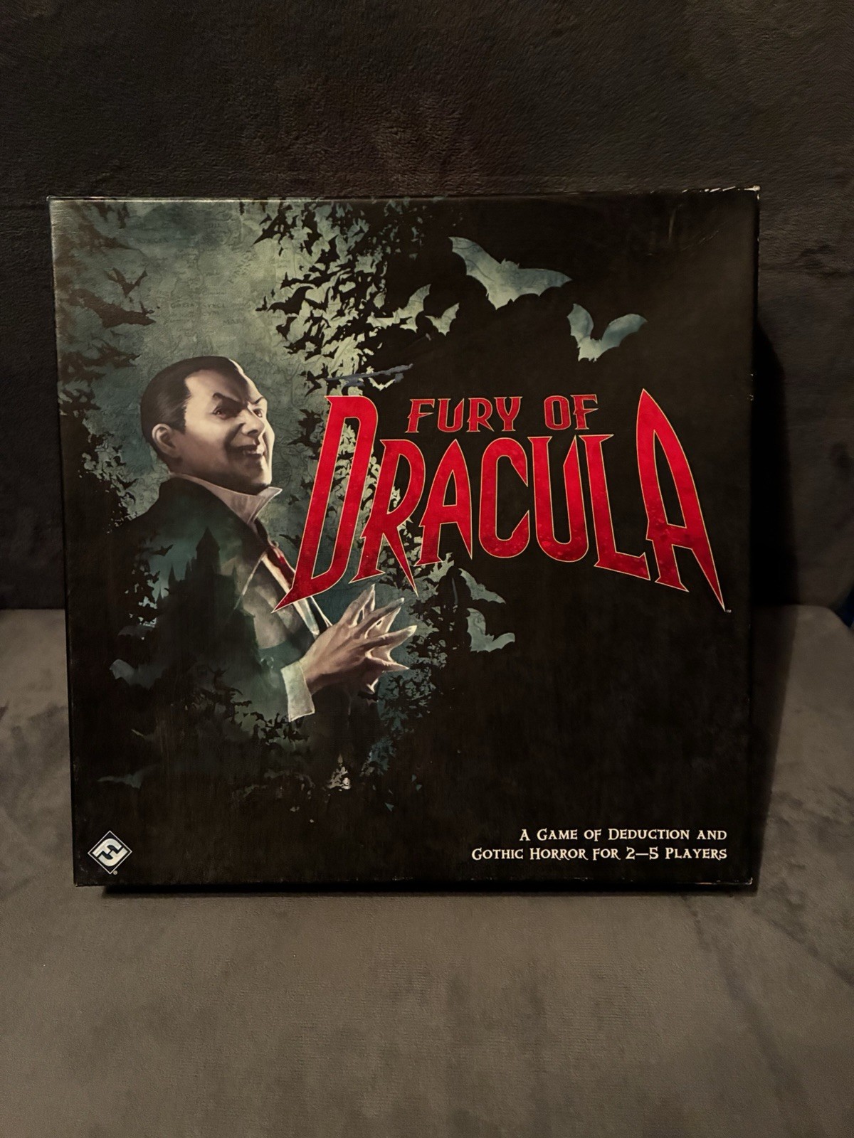 Fantasy Flight Games Fury of Dracula Gothic Horror Board Game CIB