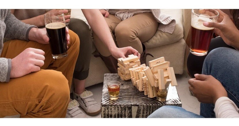 True Stack: Group Drinking Game “GAME ON” Fun Adult Drinking Game for parties!!