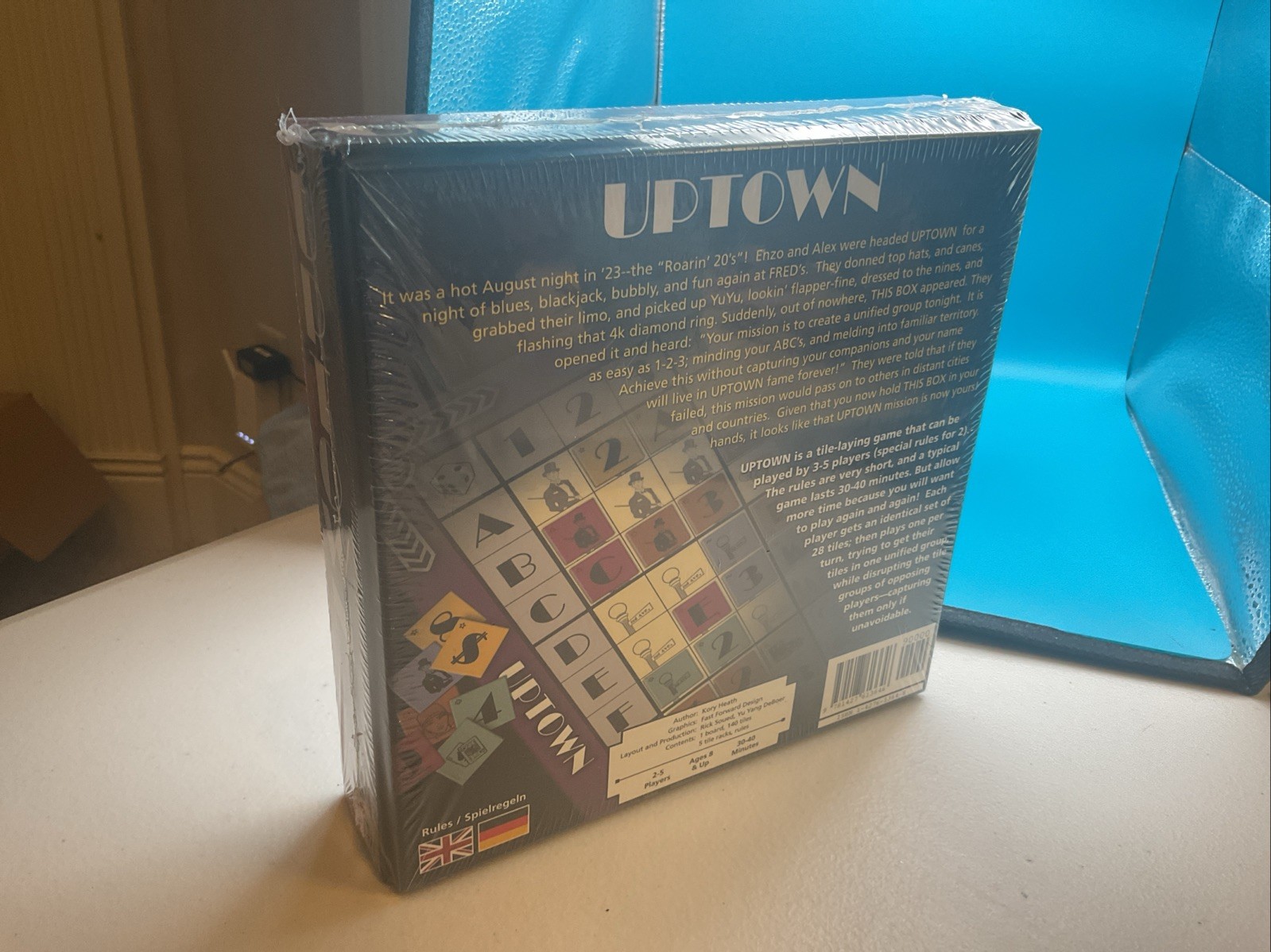 2007-Uptown Board Game – Funagain Games – (SEALED) Multi Award Winner