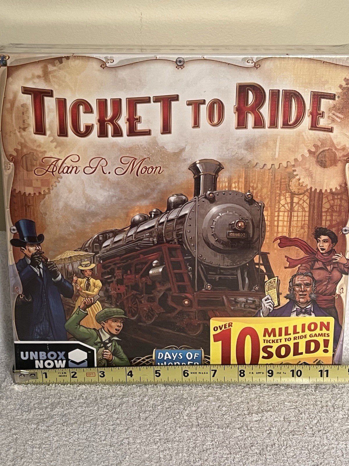 [NEW SEALED] Ticket To Ride Board Game – Days Of Wonder / Alan R. Moon