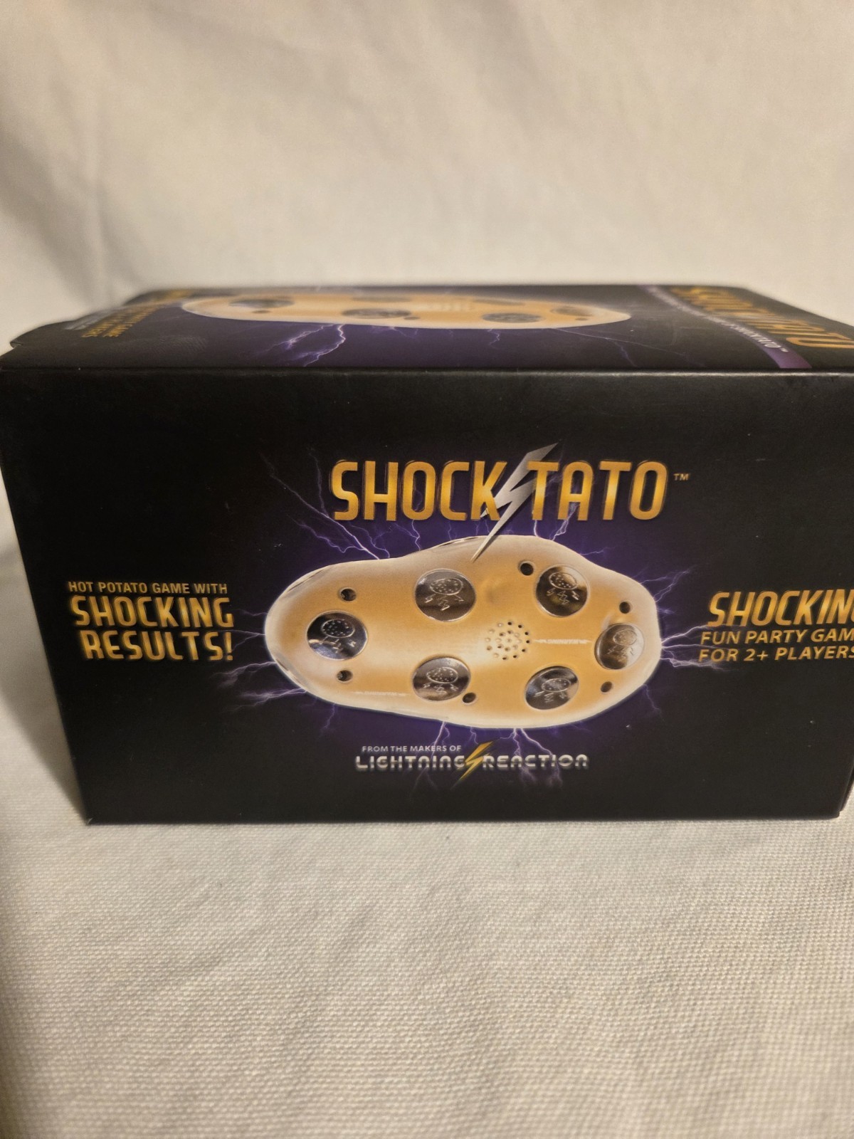 Shocktato Lightning Reaction Party Game NEW Factory Sealed 2+ Players Age 14+