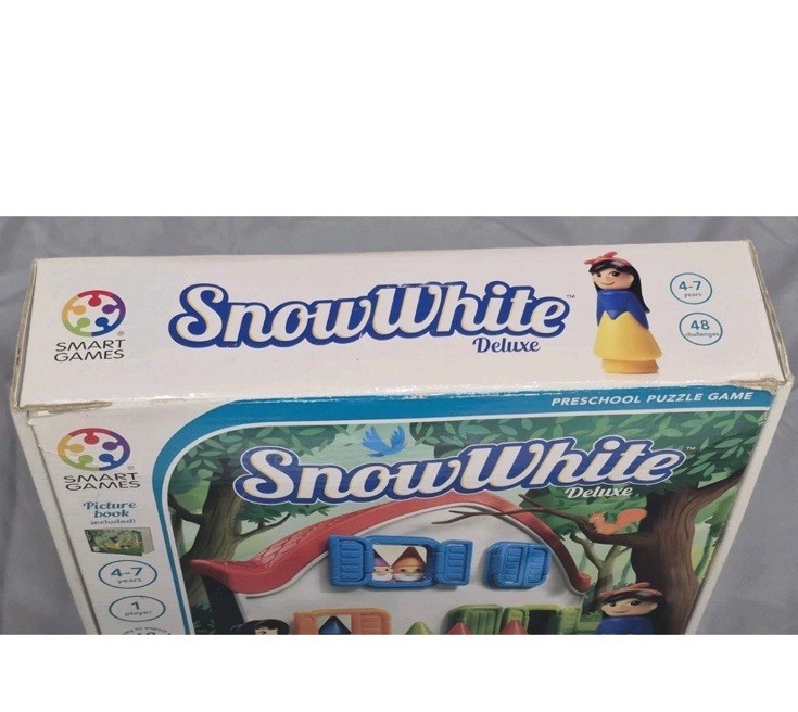 Snow White Deluxe Puzzle Game Smart Games, 4-7 years, 1 player, 48 challenges