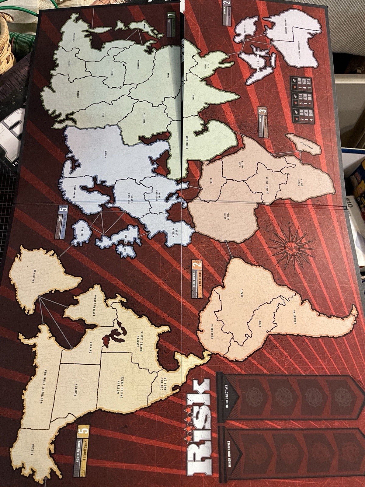 Parker Brothers Risk Board Game Updated Map, New Pieces, Multiple Ways to Play