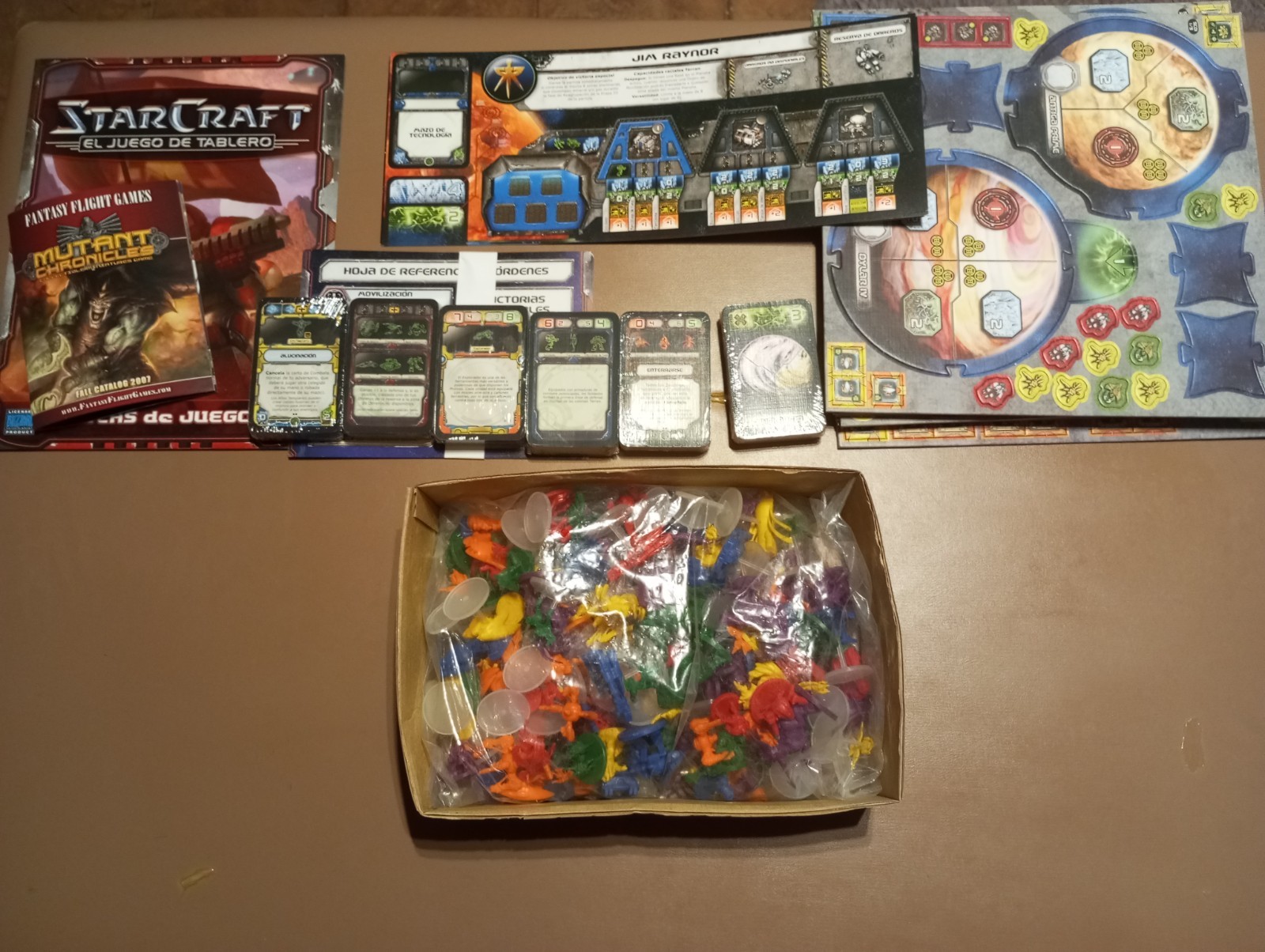 Starcraft FFG The Boardgame Box Spanish NEW without shrink