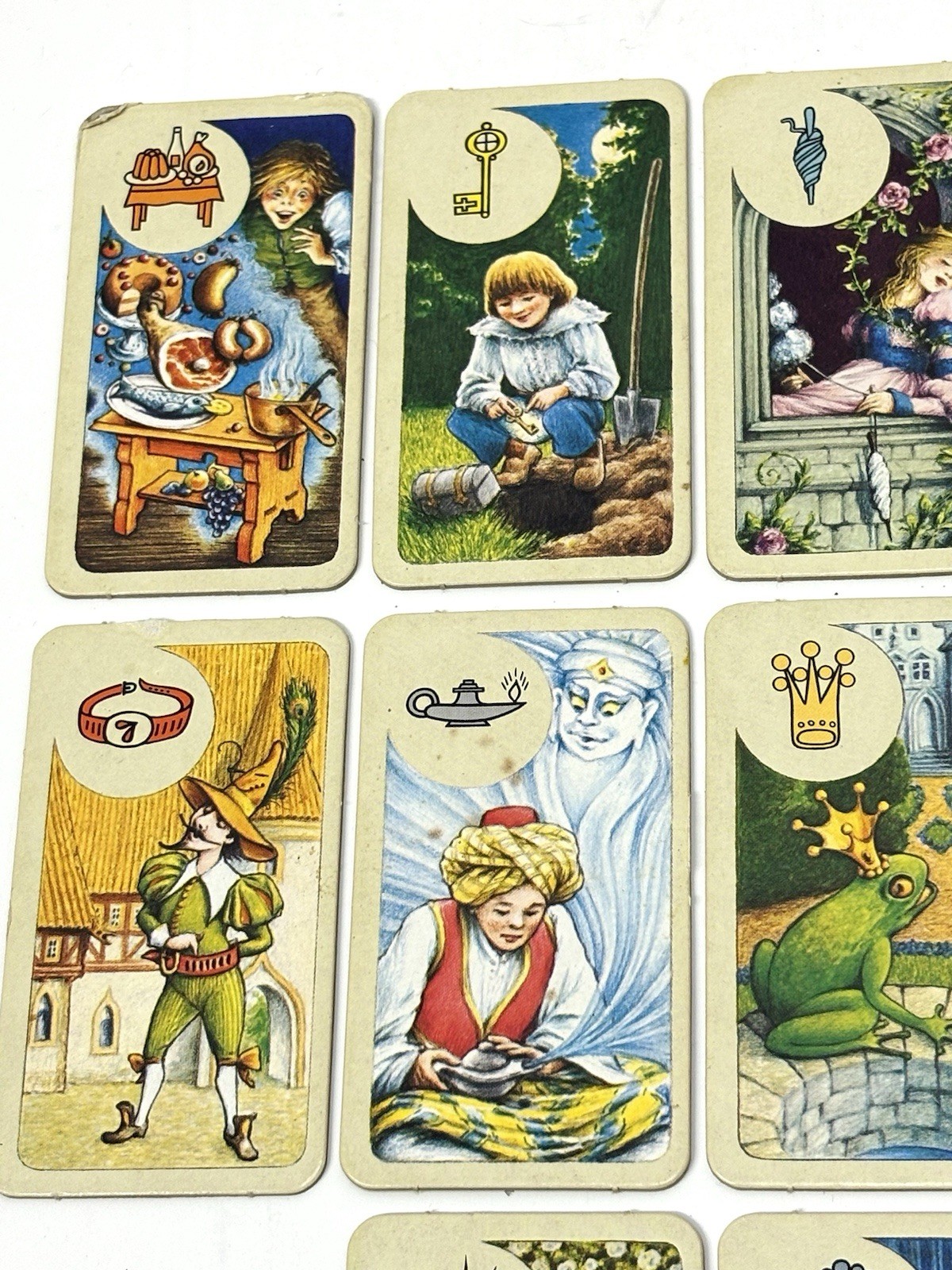 Ravensburger Enchanted Forest 1982 Game Original Replacement Cards Full Set 13