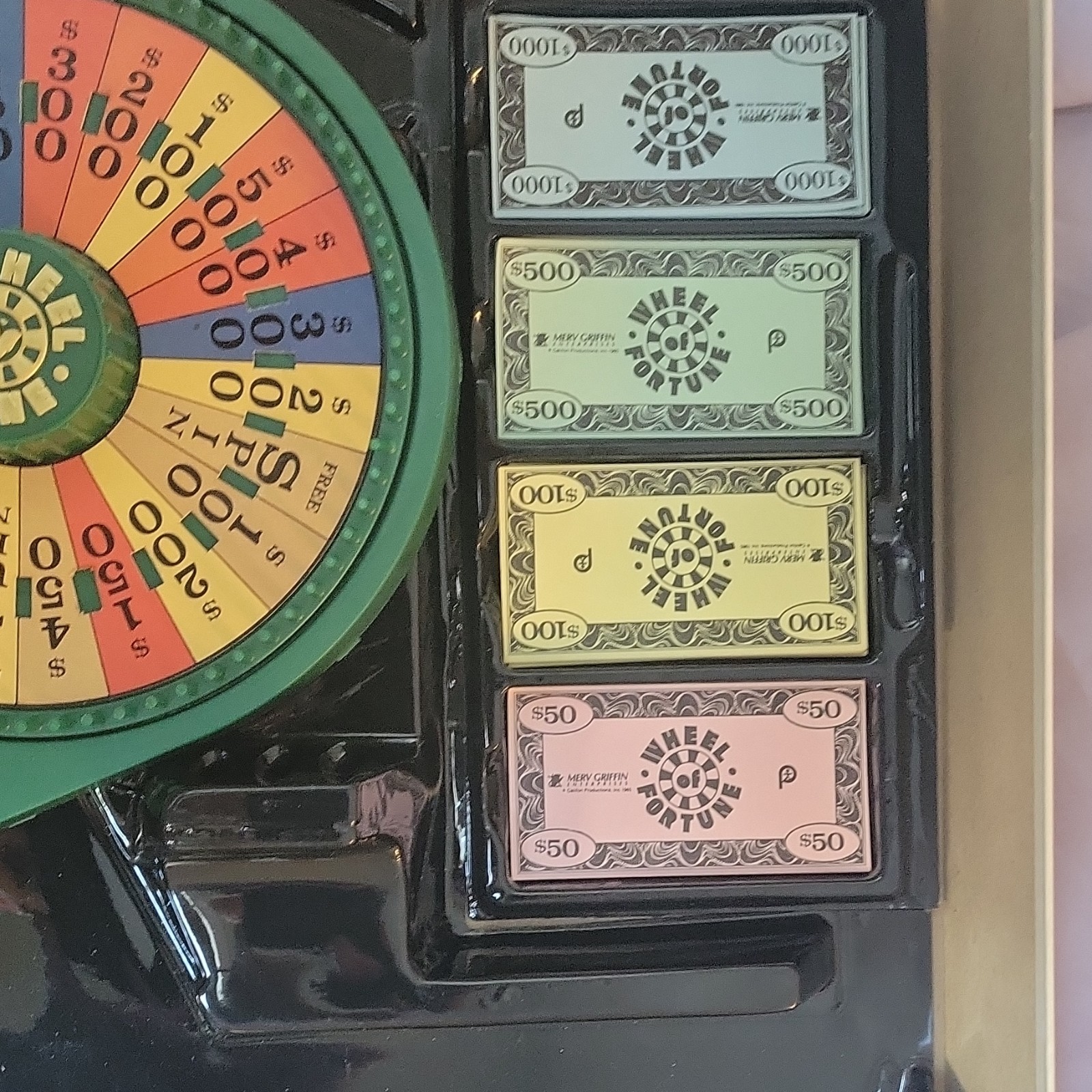 1986 Pressman Deluxe Wheel of Fortune Complete Board Game