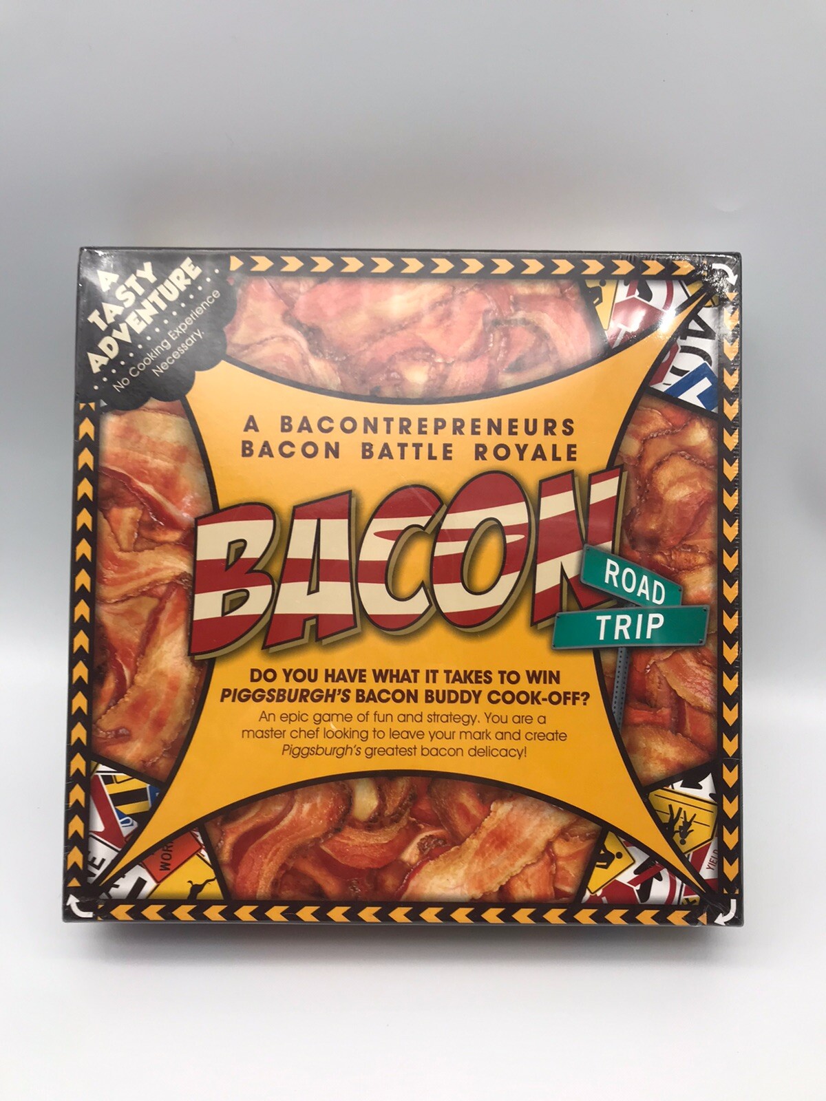 Bacon Road Trip: A Bacontrepreneurs Bacon Battle Royale Board Game NEW & SEALED!