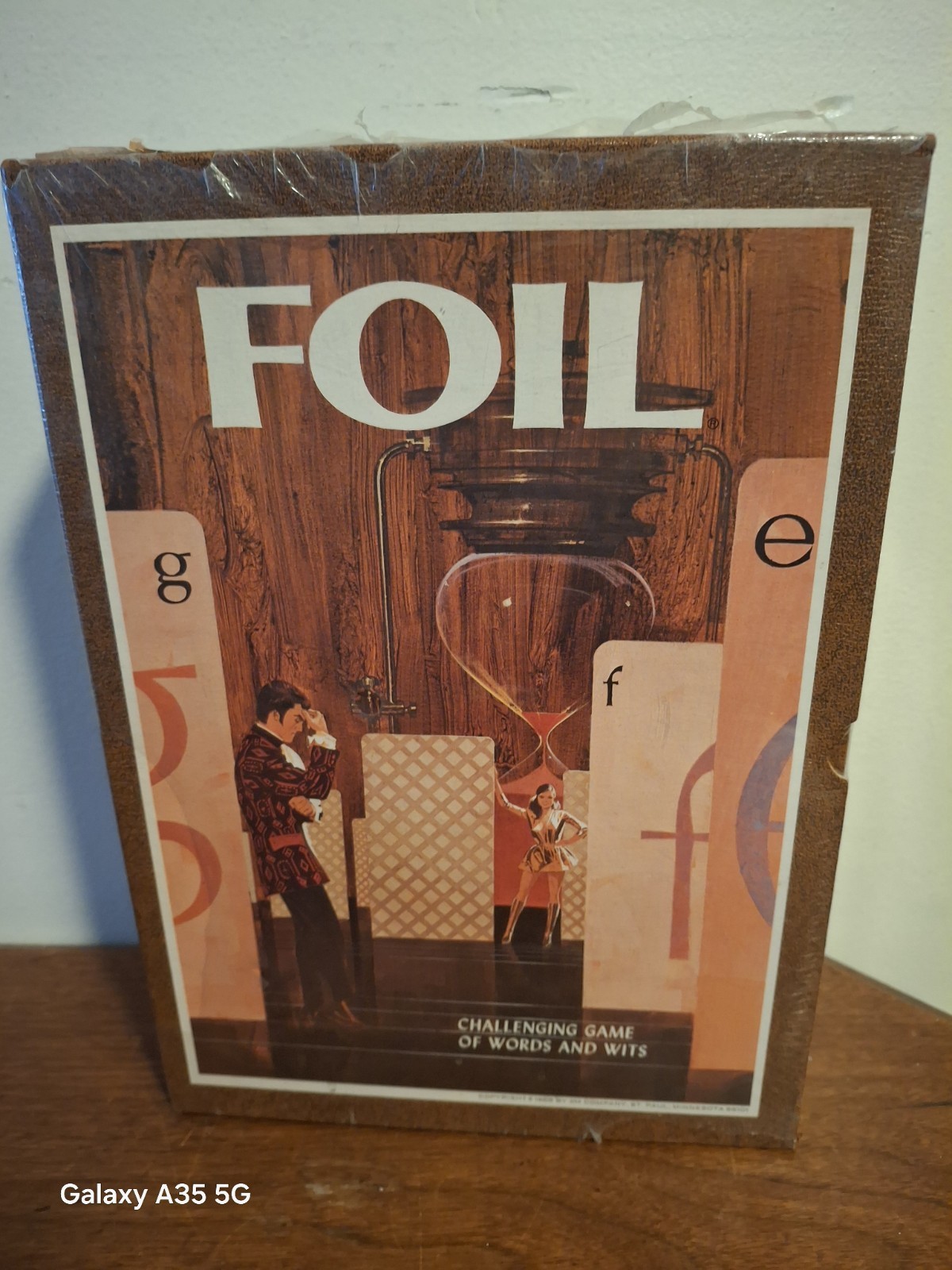 FOIL Challenging Game Of Words And Wits 3M 1968 Bookshelf – New / Sealed