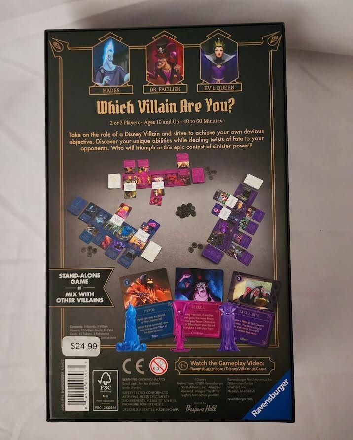 Villainous: Wicked to The Core Board Game