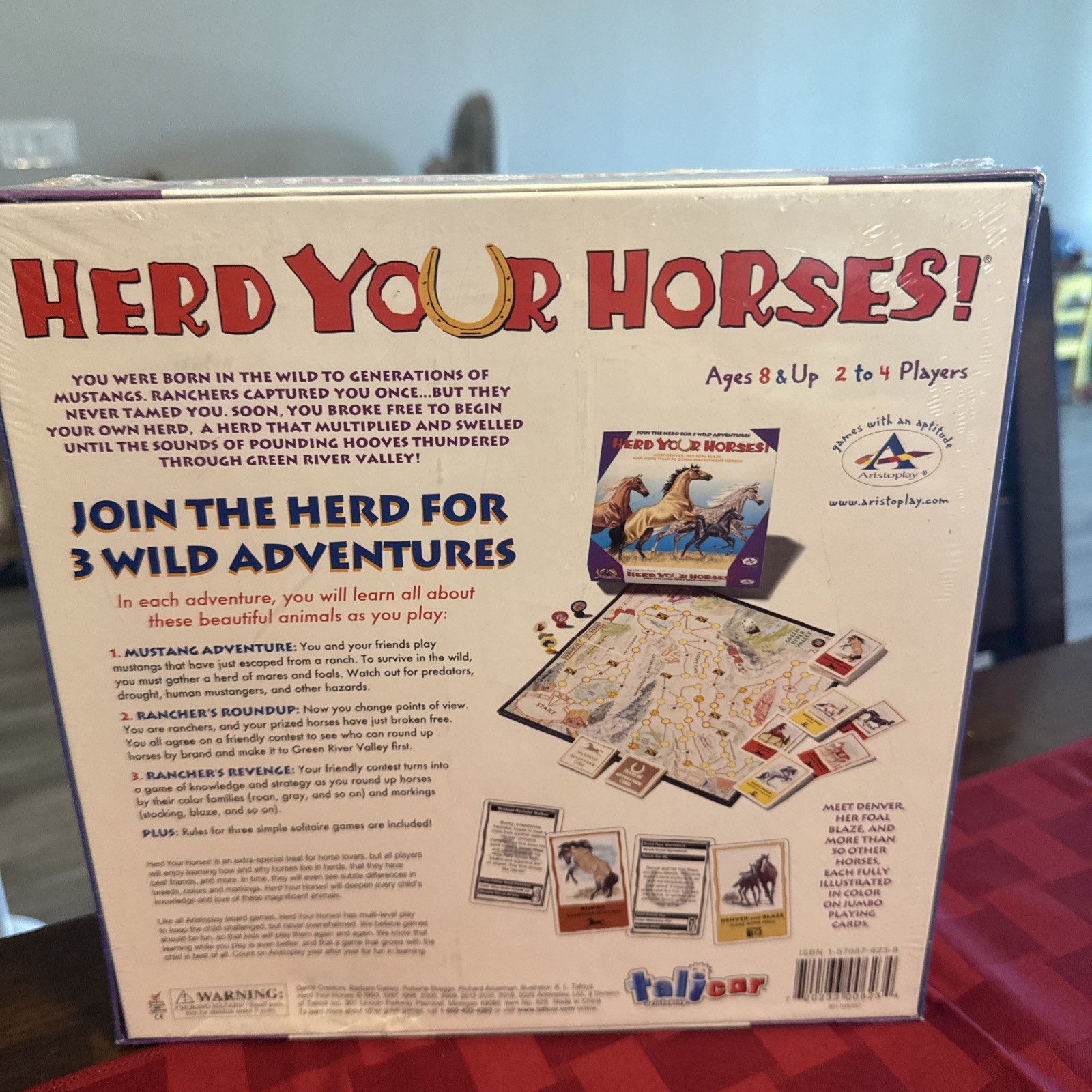 Herd Your Horses Board Game | Aristoplay | Horse Themed Game New