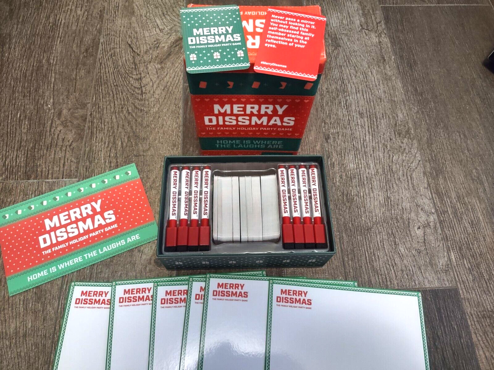 Merry Dissmas Game Family Holiday Party Ages 12+ Christmas Gently Used