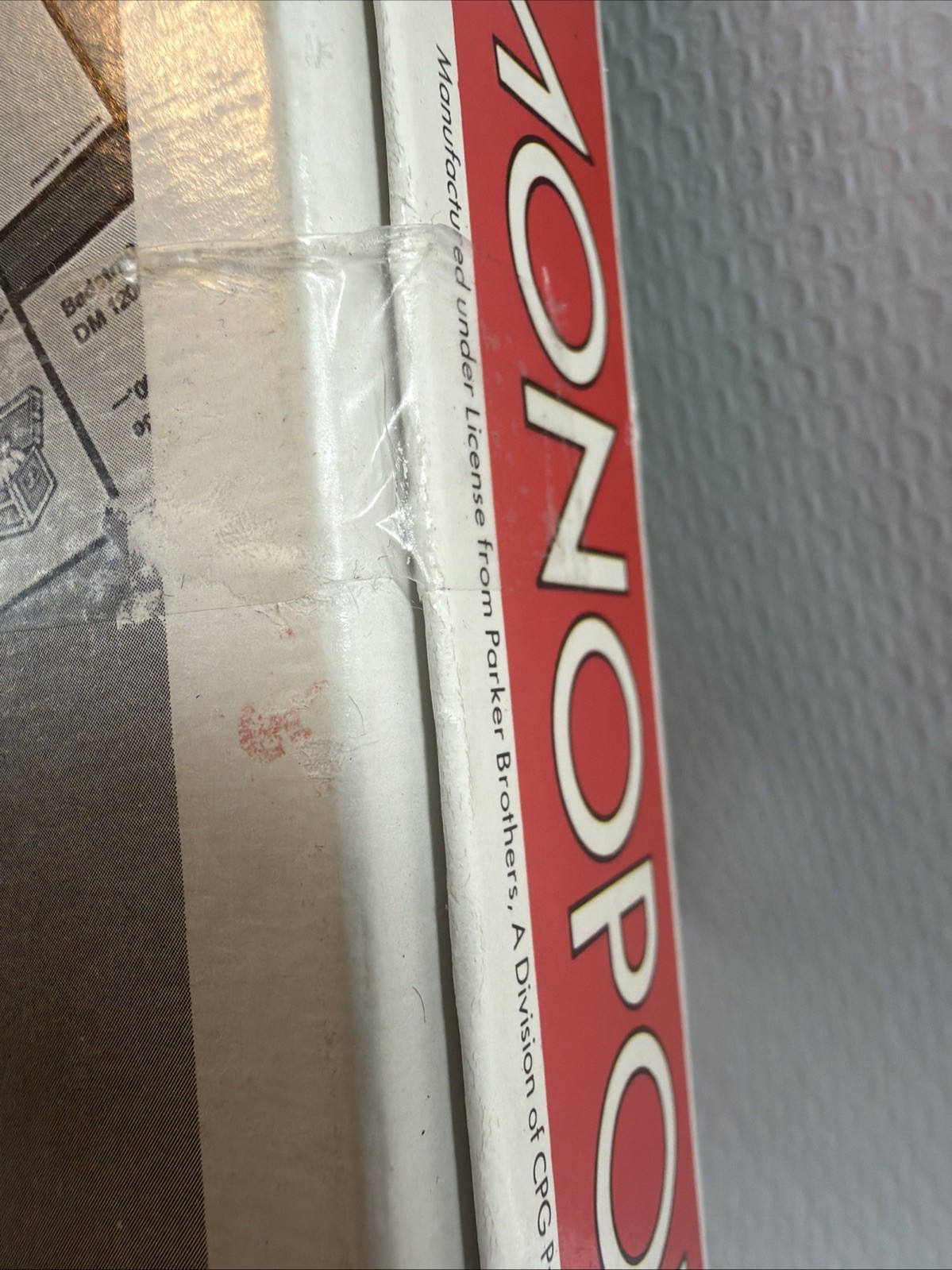 Vintage MONOPOLY Board Game German Version Square Box With Classic Top Unopened