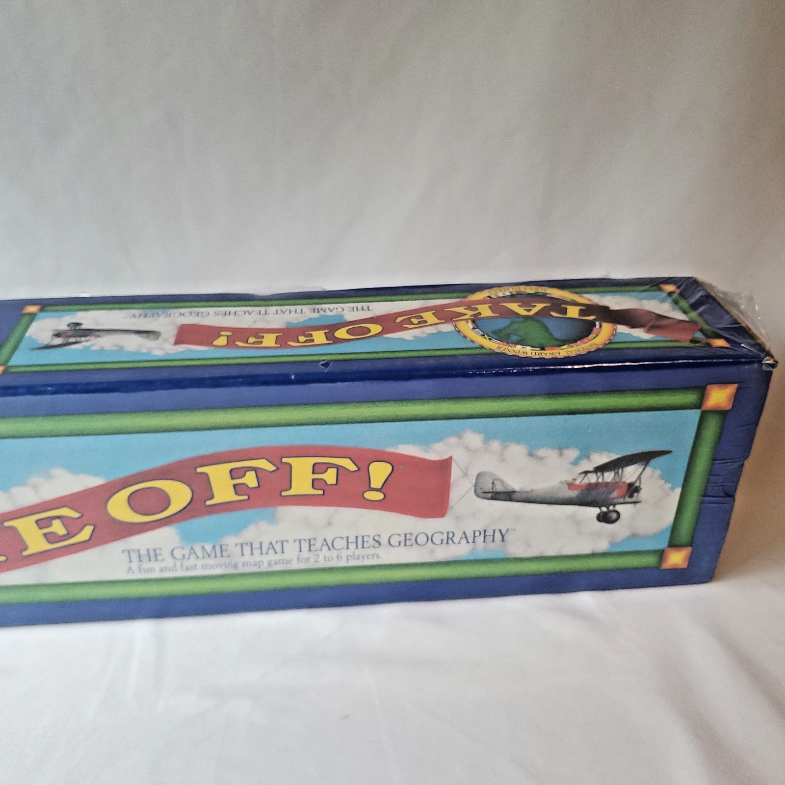 Take Off! Board Game – The Game That Teaches Geography – NEW NIB