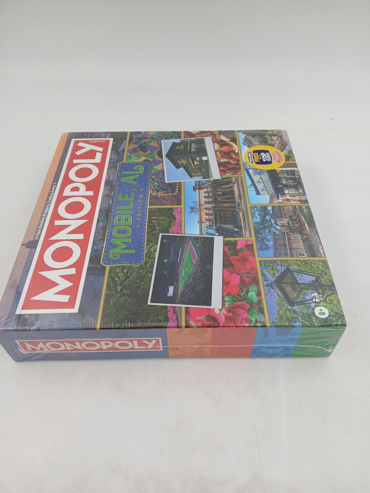 Monopoly Mobile AL Edition Board Game Hasbro Top Trumps Ages 8+ 2-6 New USA