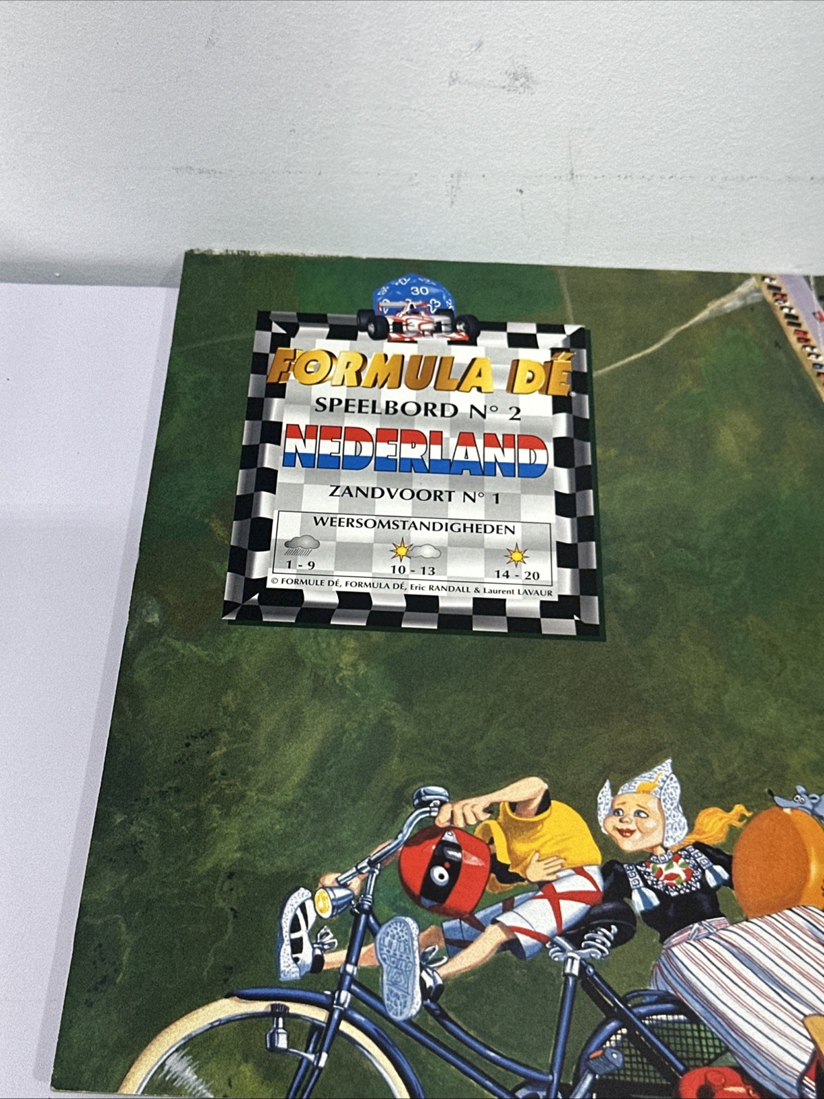 FORMULA DE Map Track Base Game Boards MONACO/ZANDVOORT #1 Nederland Circuits 1/2