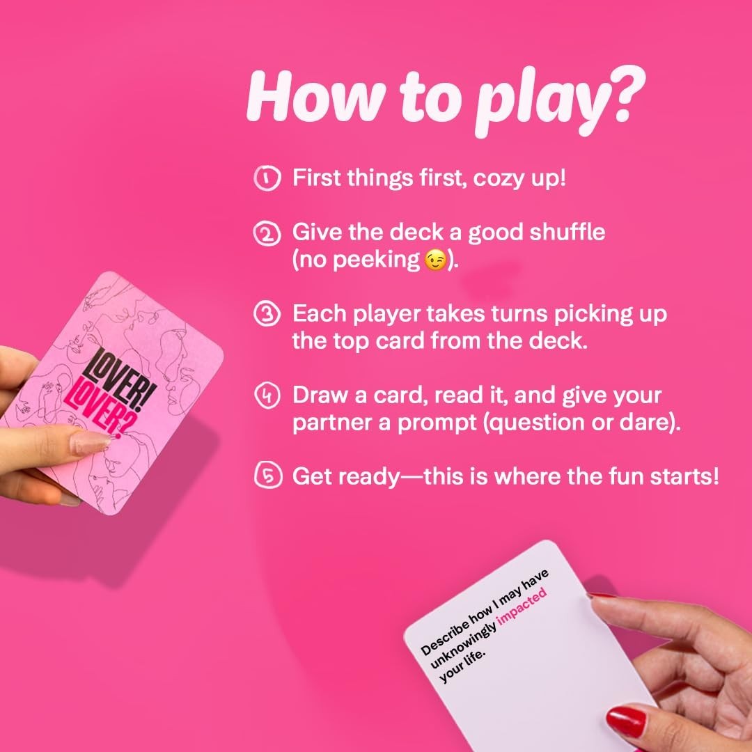 Dring Lover Love The Ultimate Card Game for Lovers Goofy Questions & Cute Dares