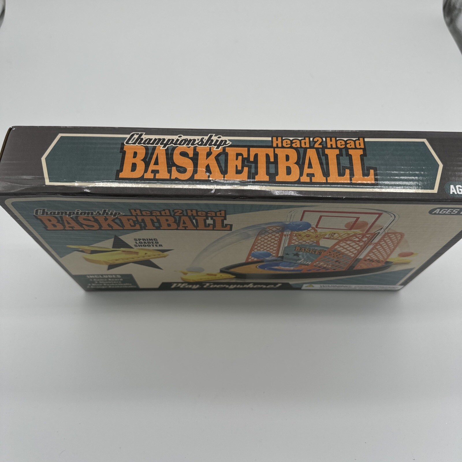 Championship Head 2 Head Basketball Tabletop Game Play Everywhere Sealed Parts