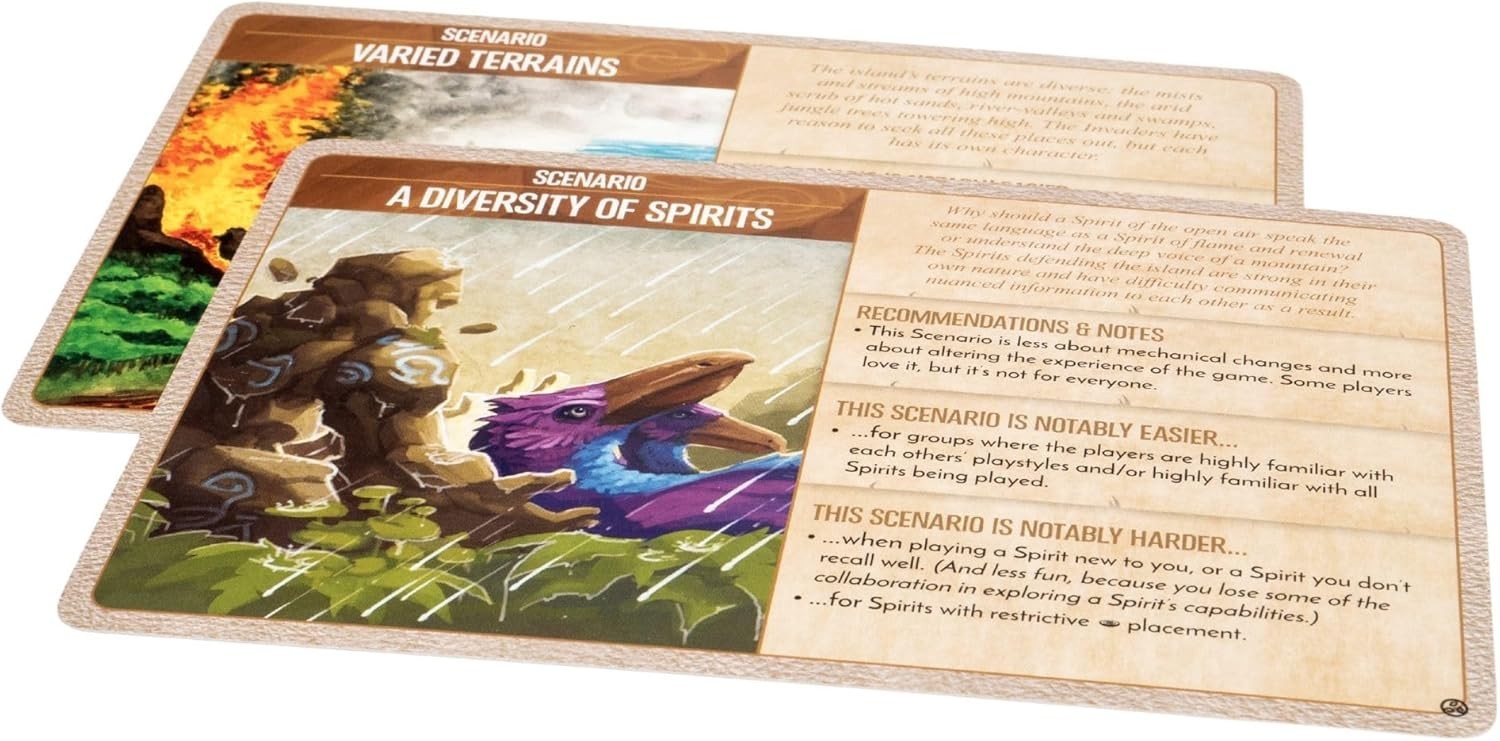 Spirit Island: Feather & Flame – Foil Panels | Cooperative Strategy Board Gam…
