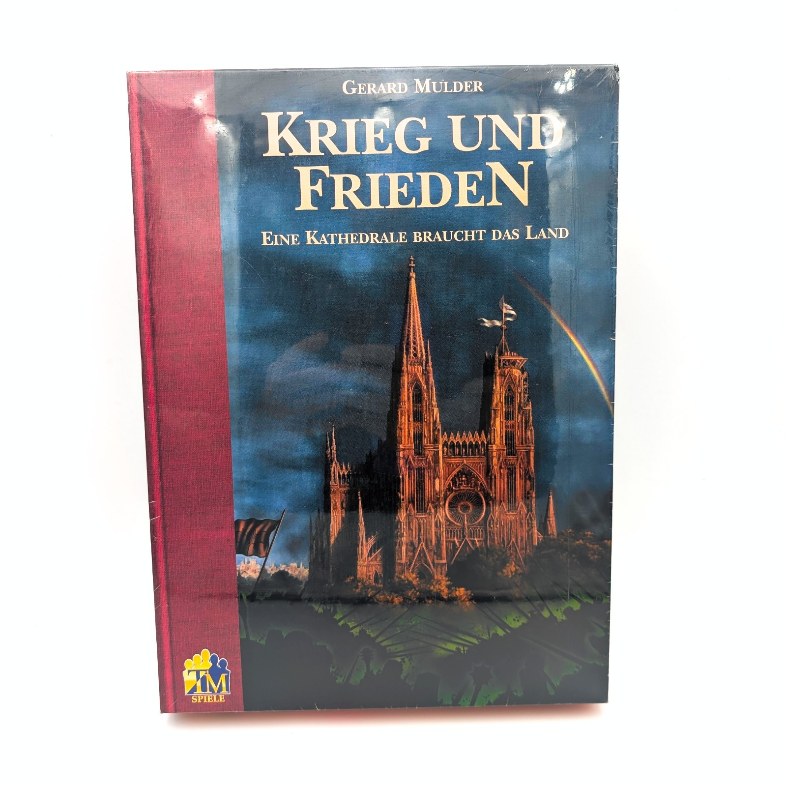 Krieg und Frieden 1999 German Medieval Cathedral Strategy Board Game Vintage