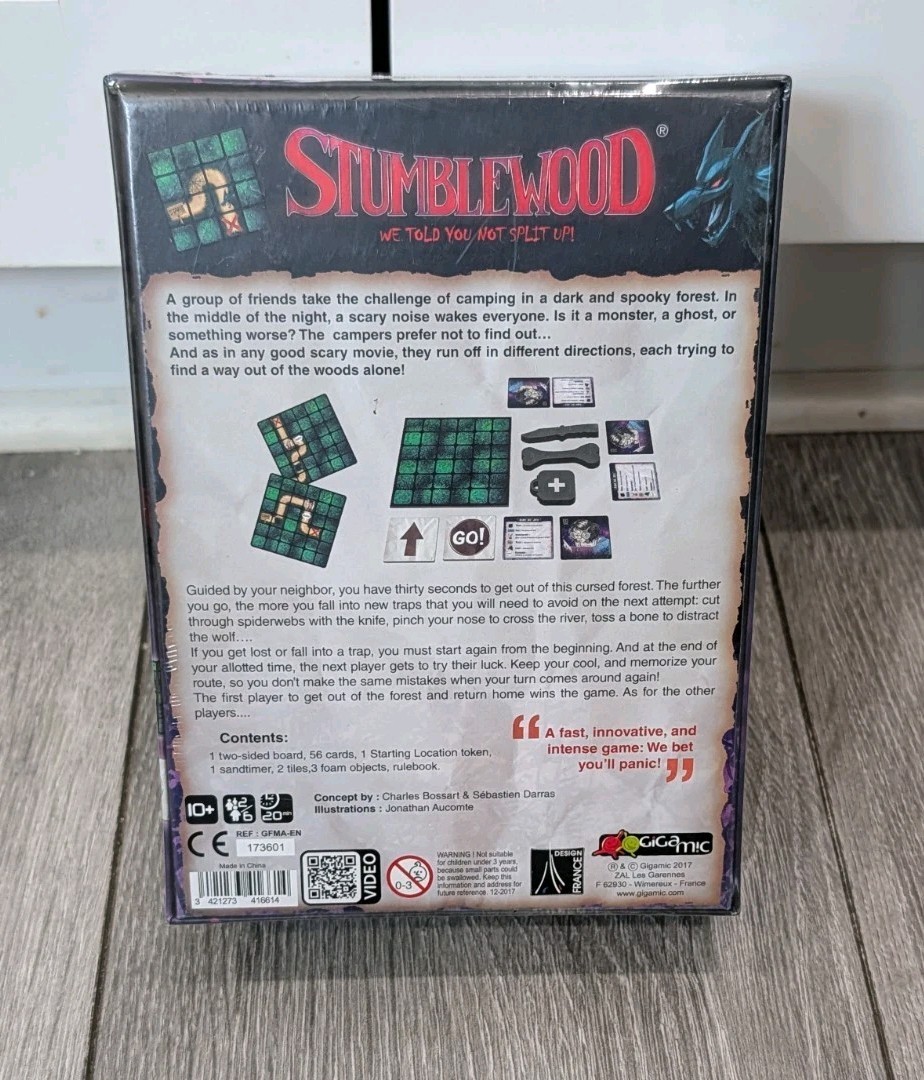 Stumblewood — We Told You Not to Split Up – Ages 10+ | 2-6 Players -New Sealed