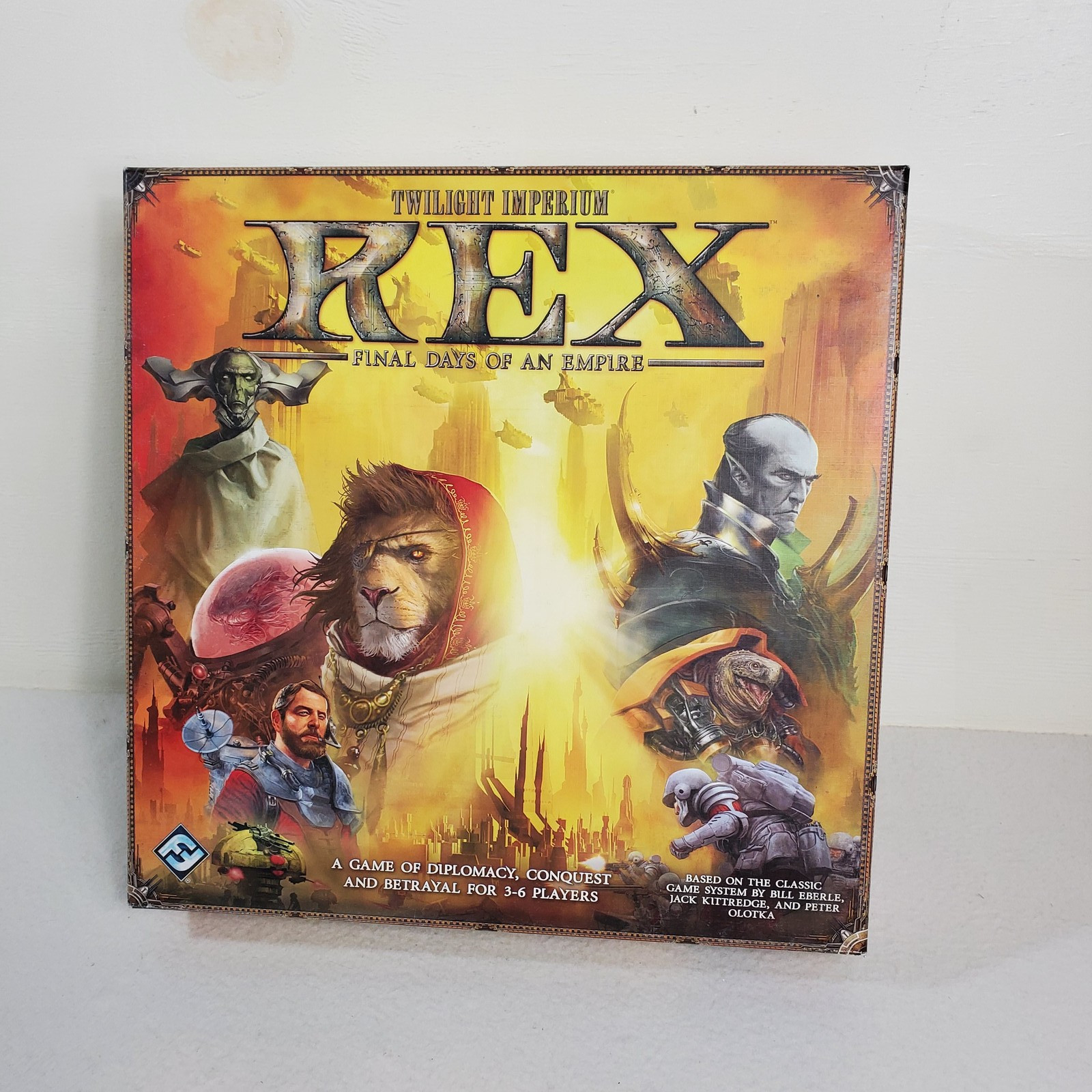 Twilight Imperium Rex Final Days of an Empire Board Game Complete Fantasy Flight