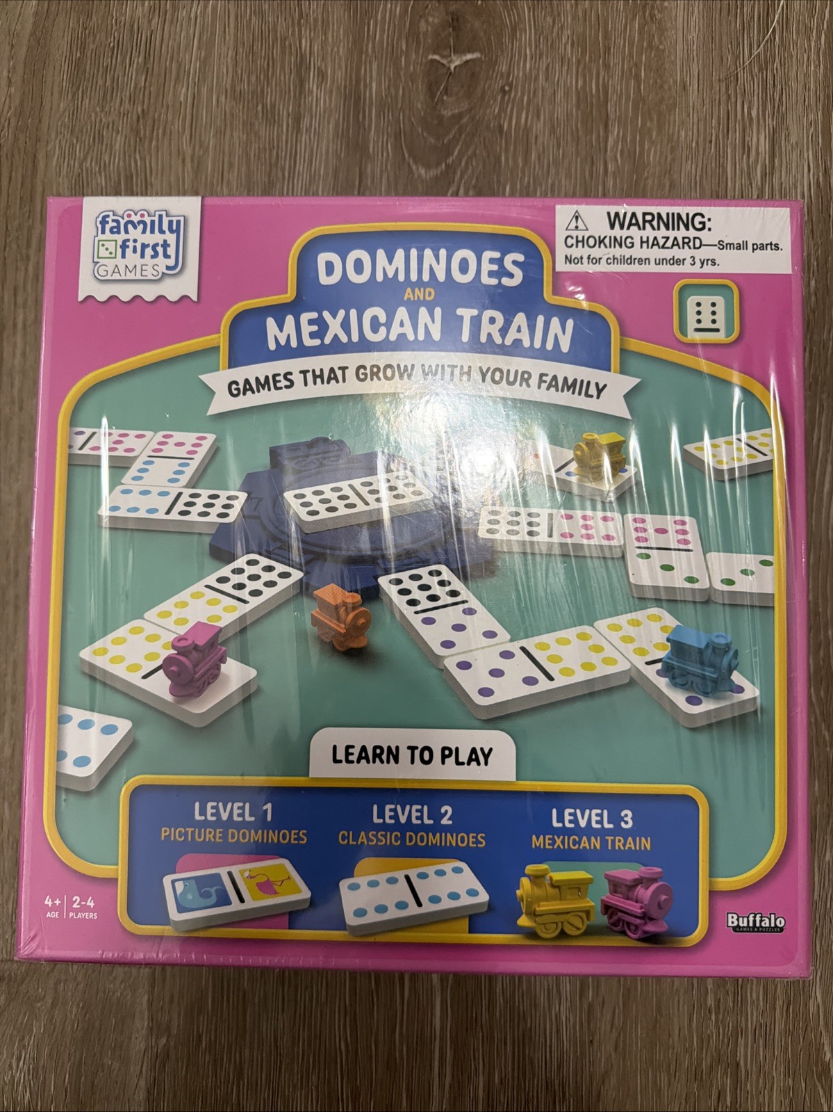 Dominoes and Mexican Train SEALED Buffalo Games Party Family First Games