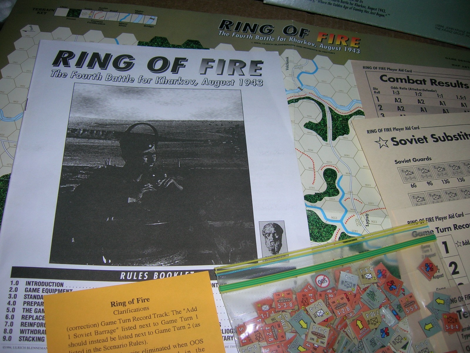 Moments in History Ring of Fire: Battle for Kharkov, Aug ’43. WARGAME