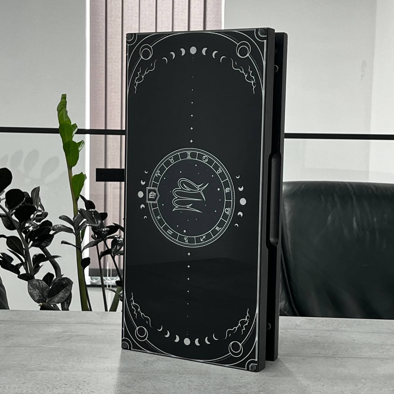 Exclusive Dominoes Set with Logo Toyota, Perfect Gift for Car Owner, Domino Game