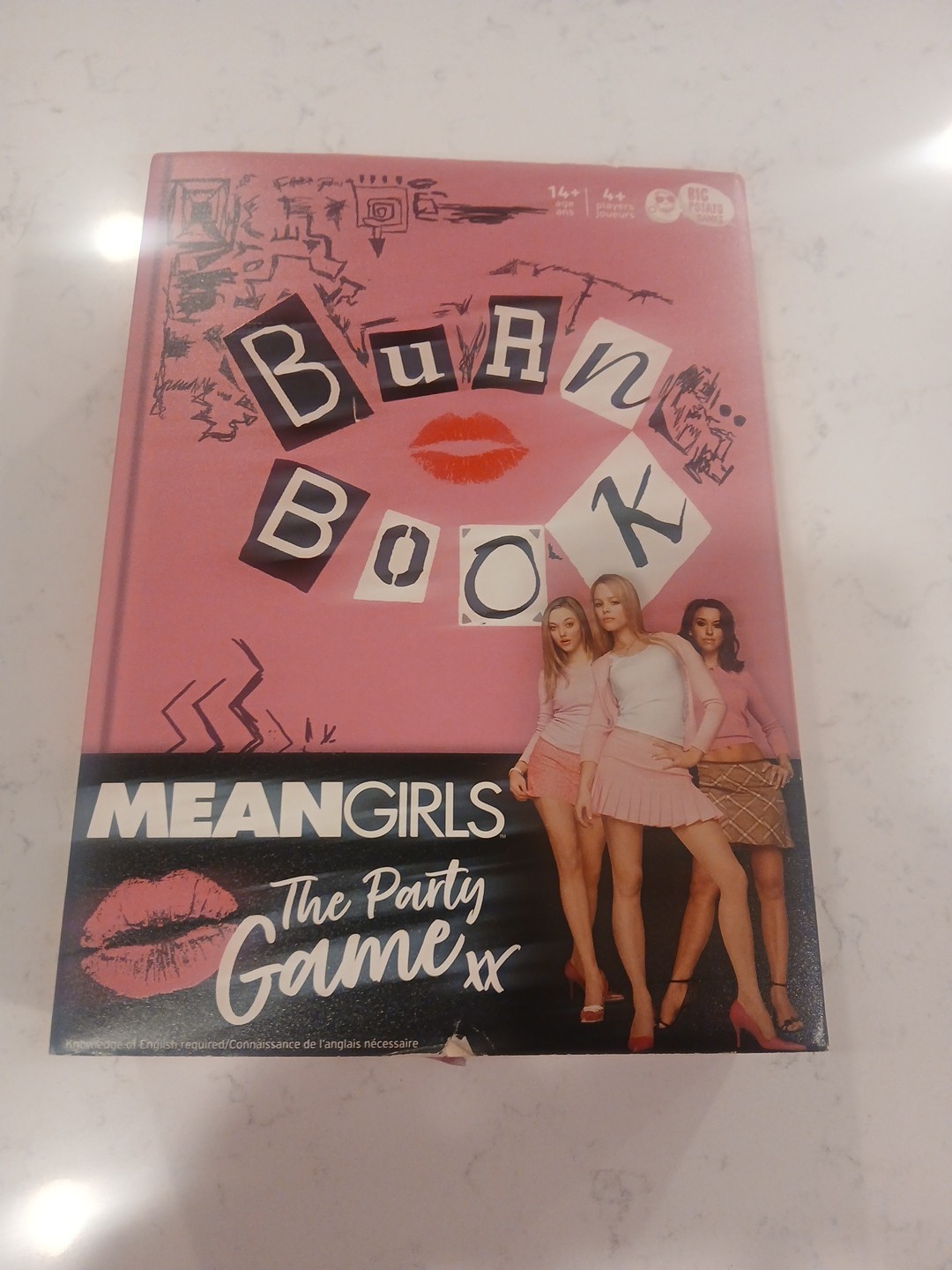 Brand New! MEAN GIRLS Burn Book A Party Game BRAND NEW Board Game TIKTOK