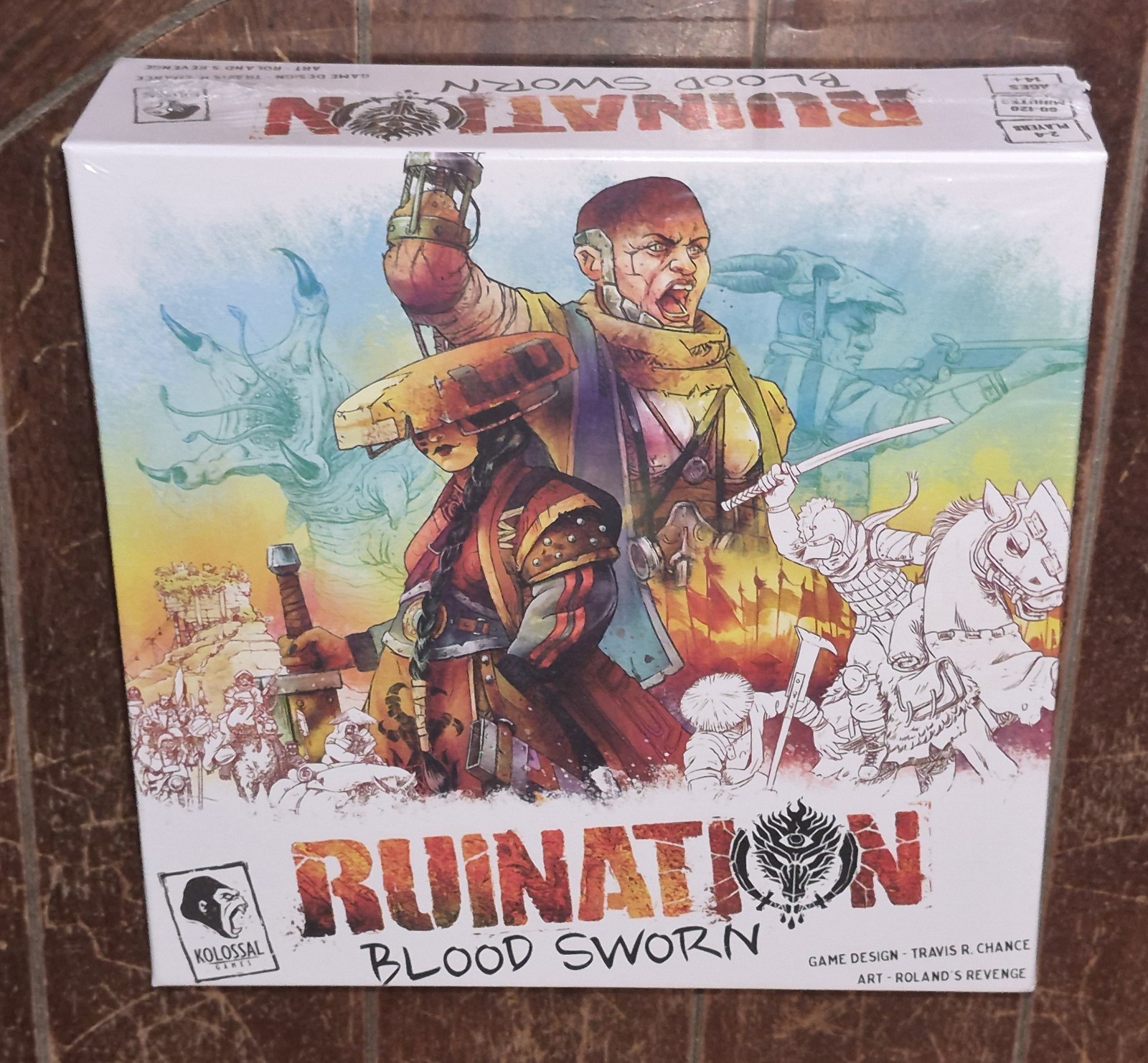 Ruination Blood Sworn (2024) Expansion Card Game (2-4 Players, Kolossal Games)