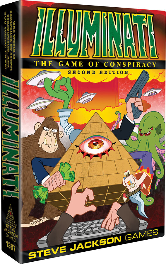 Illuminati: The Game of Conspiracy 2nd Edition by Steve Jackson SJG1387