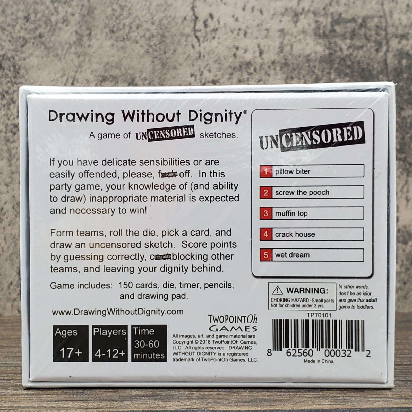 Drawing Without Dignity – A NEW adult party game of uncensored sketches