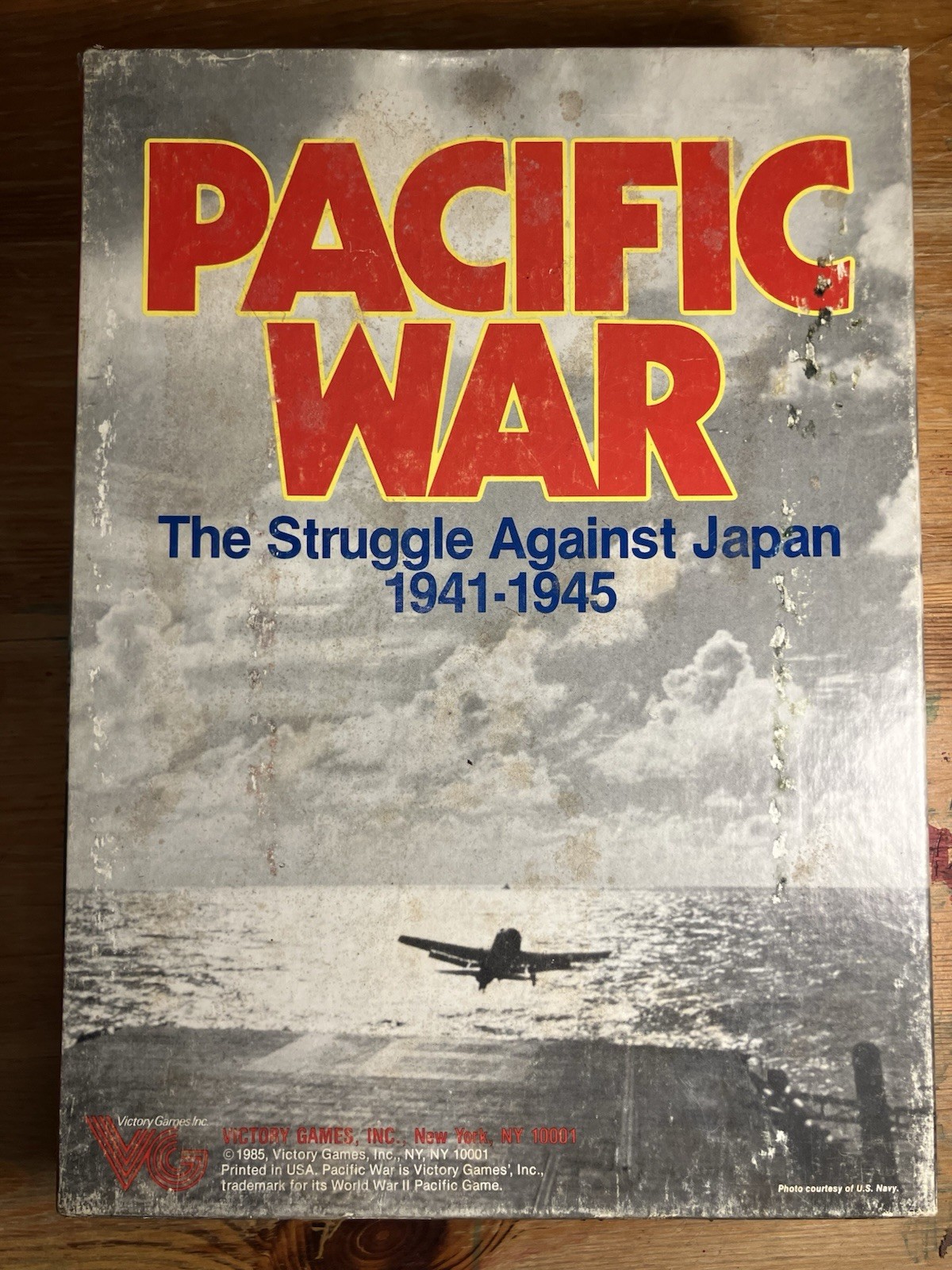 Victory Games Inc. Pacific War The Struggle Against Japan 1941-1945 Laminated