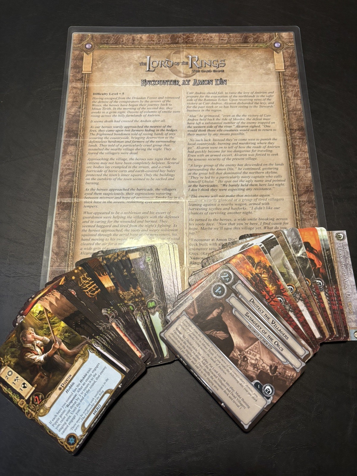 Lord of the Rings LCG – Complete Against the Shadow Cycle, Expansion + 6 APs