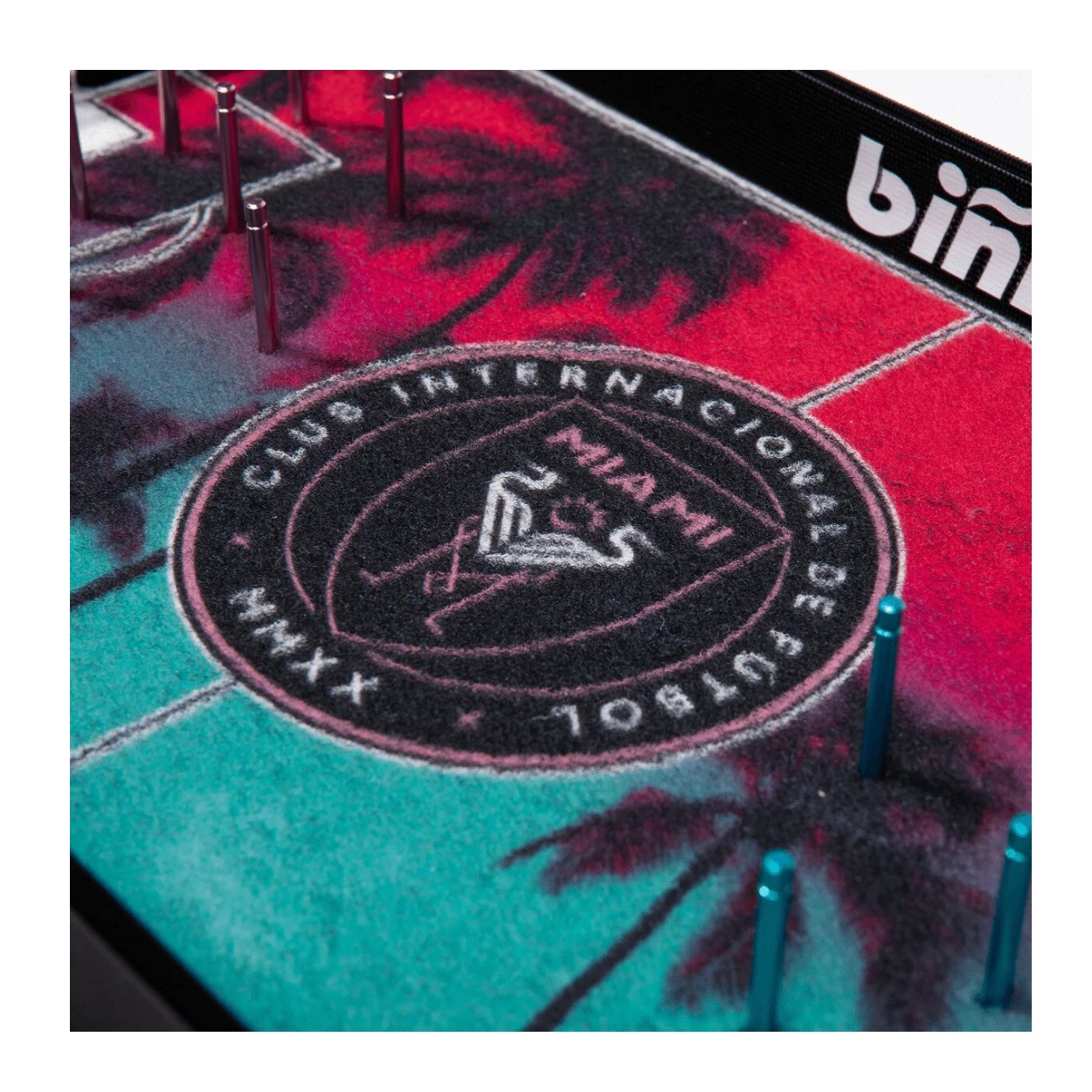 Binho Board Classic Inter Miami CF (3rd Edition) 2-Player Pinball Soccer Game