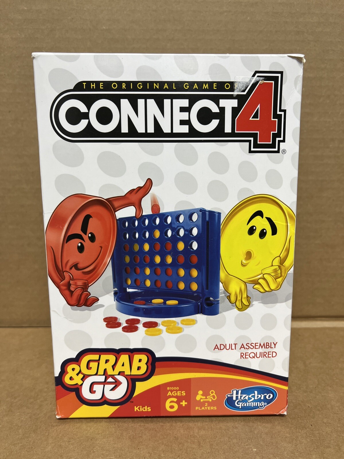 Connect 4 Grab and Go Game (Travel Size)