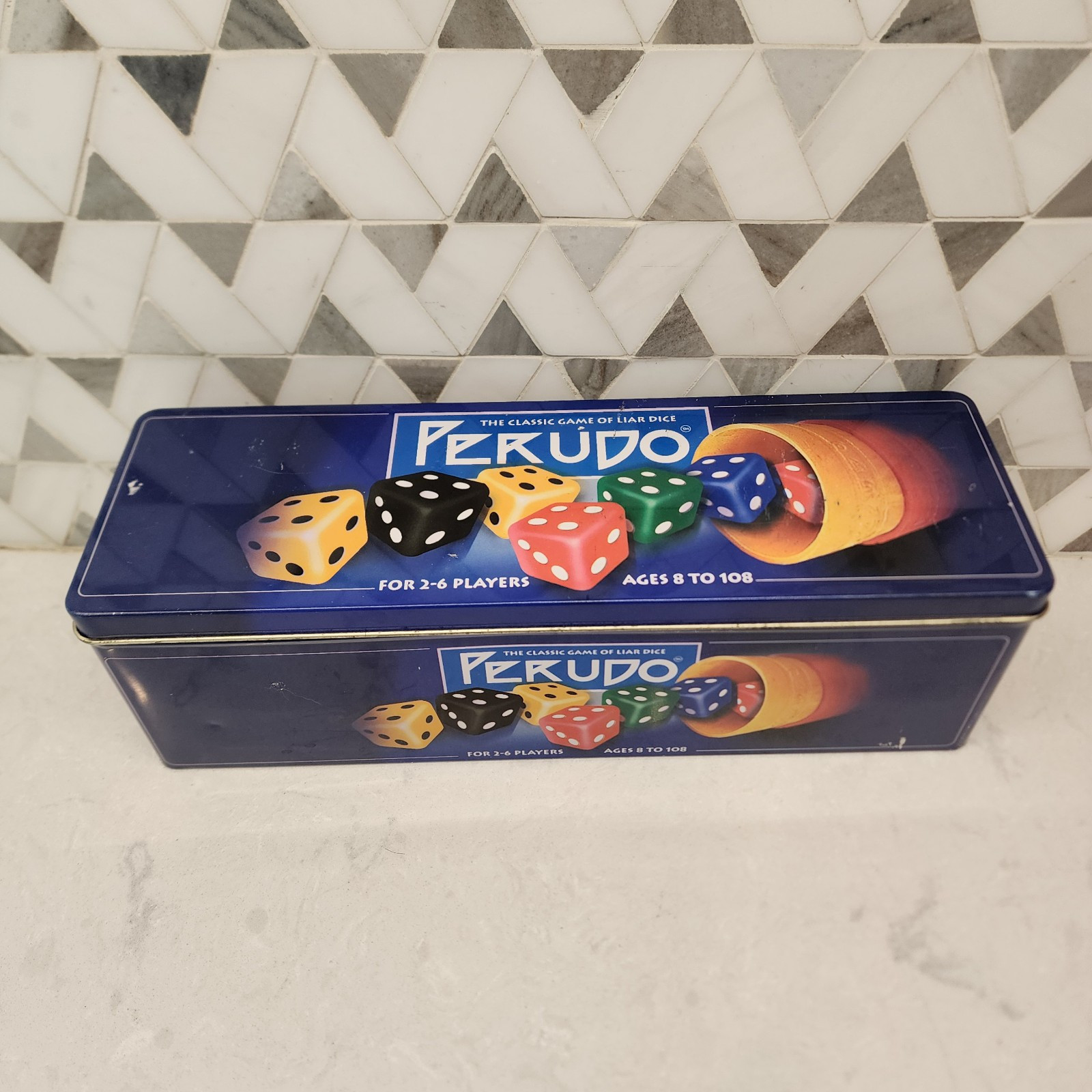 Perudo – Game of Liar’s Dice – Complete With Original Travel Bag