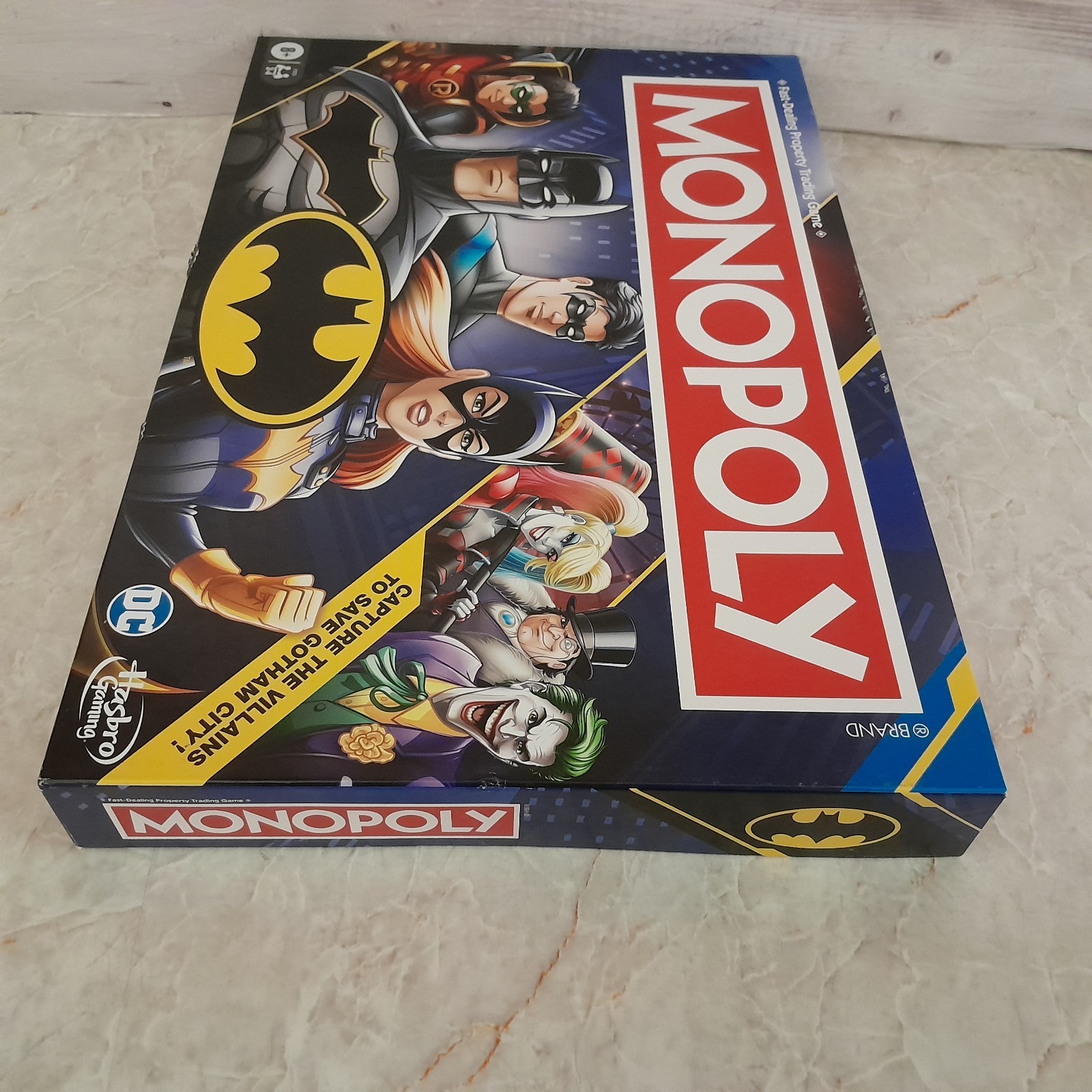 Batman Monopoly DC Comics Sealed Box Damage